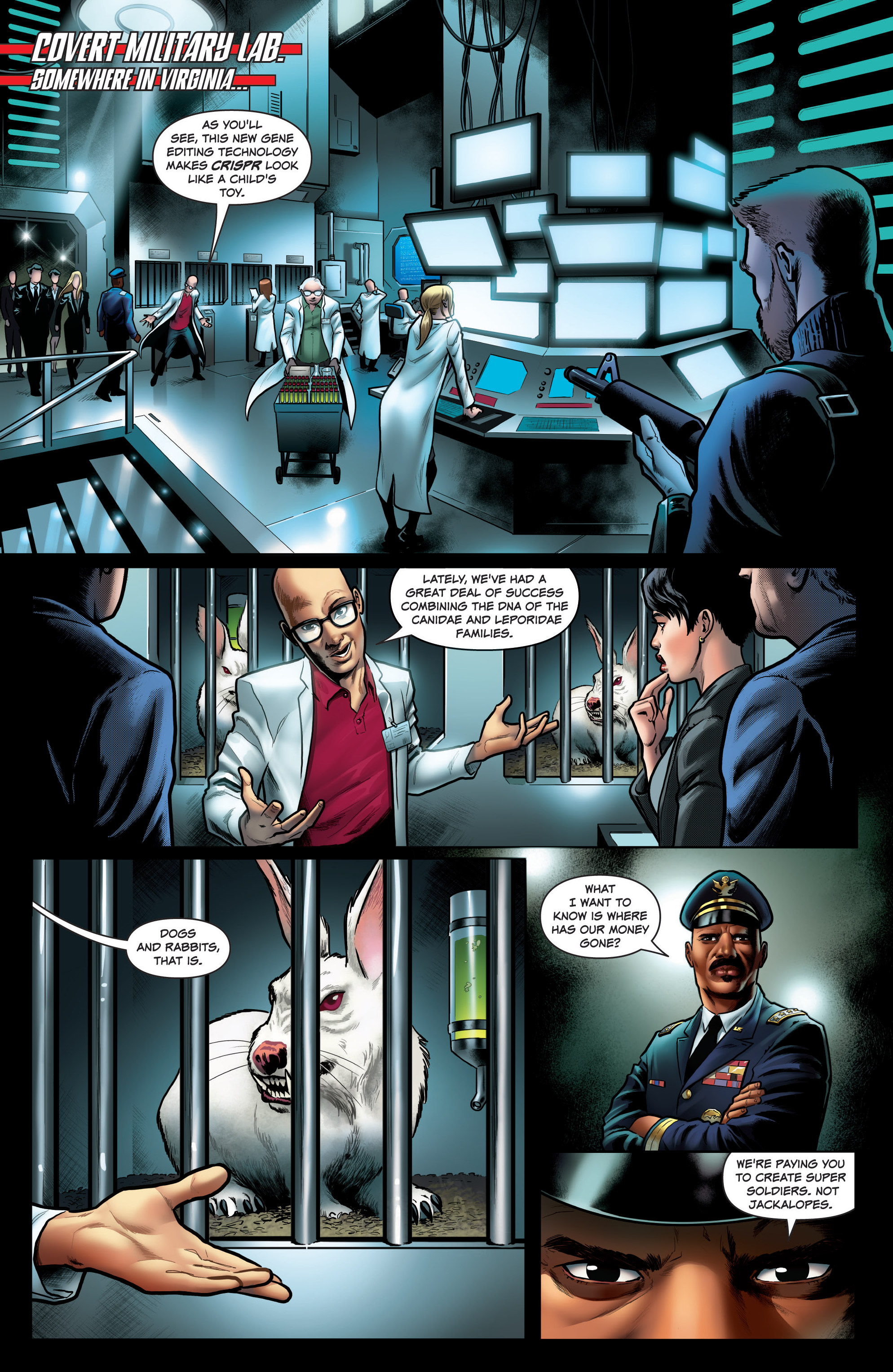 Read online Red Agent: Island of Dr Moreau comic -  Issue #1 - 3