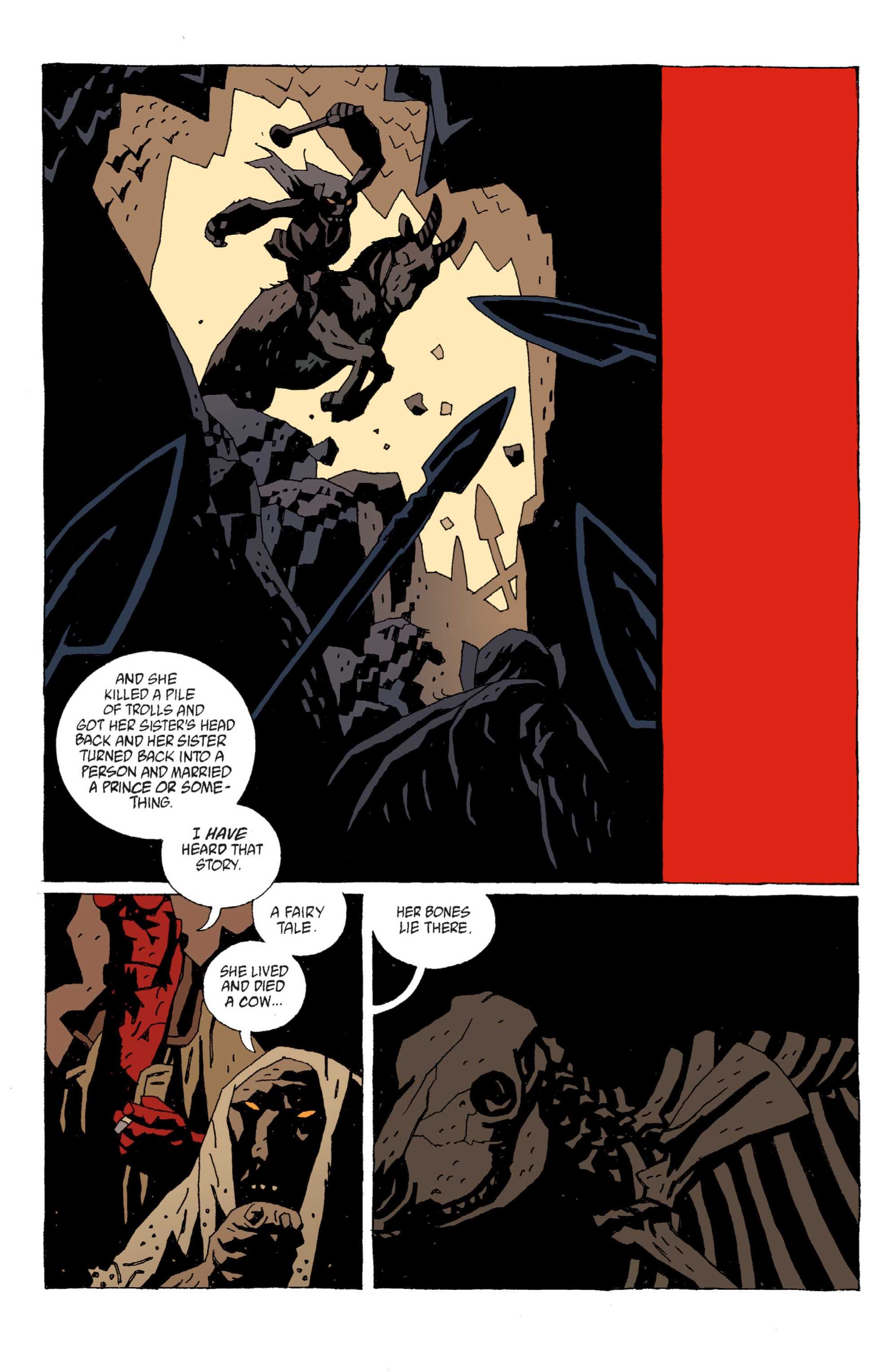 Read online Hellboy comic -  Issue #7 - 33
