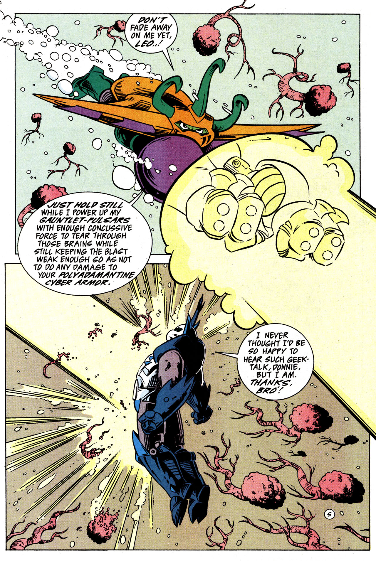 Read online Teenage Mutant Ninja Turtles Adventures (1989) comic -  Issue #66 - 7