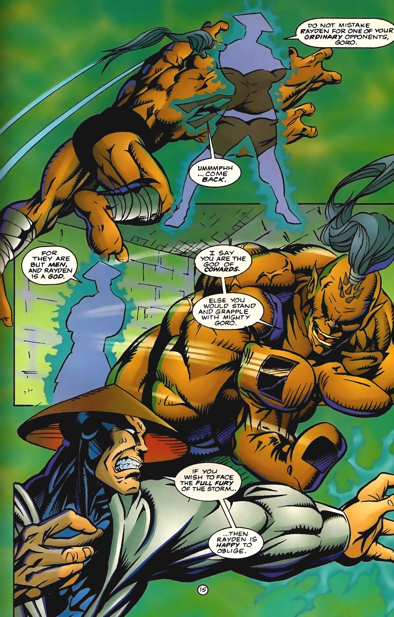 Read online Mortal Kombat (1994) comic -  Issue #3 - 16
