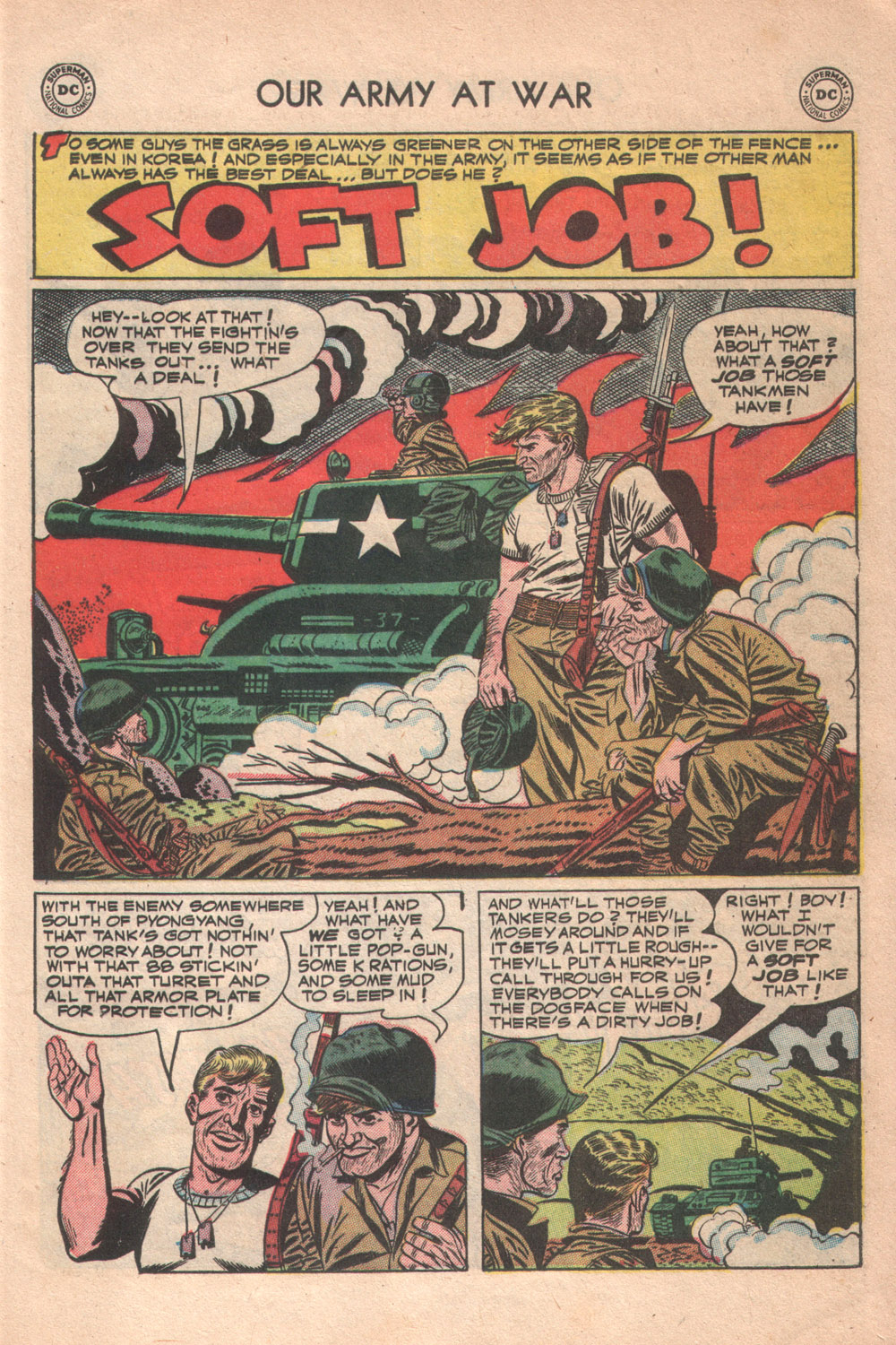 Read online Our Army at War (1952) comic -  Issue #4 - 29