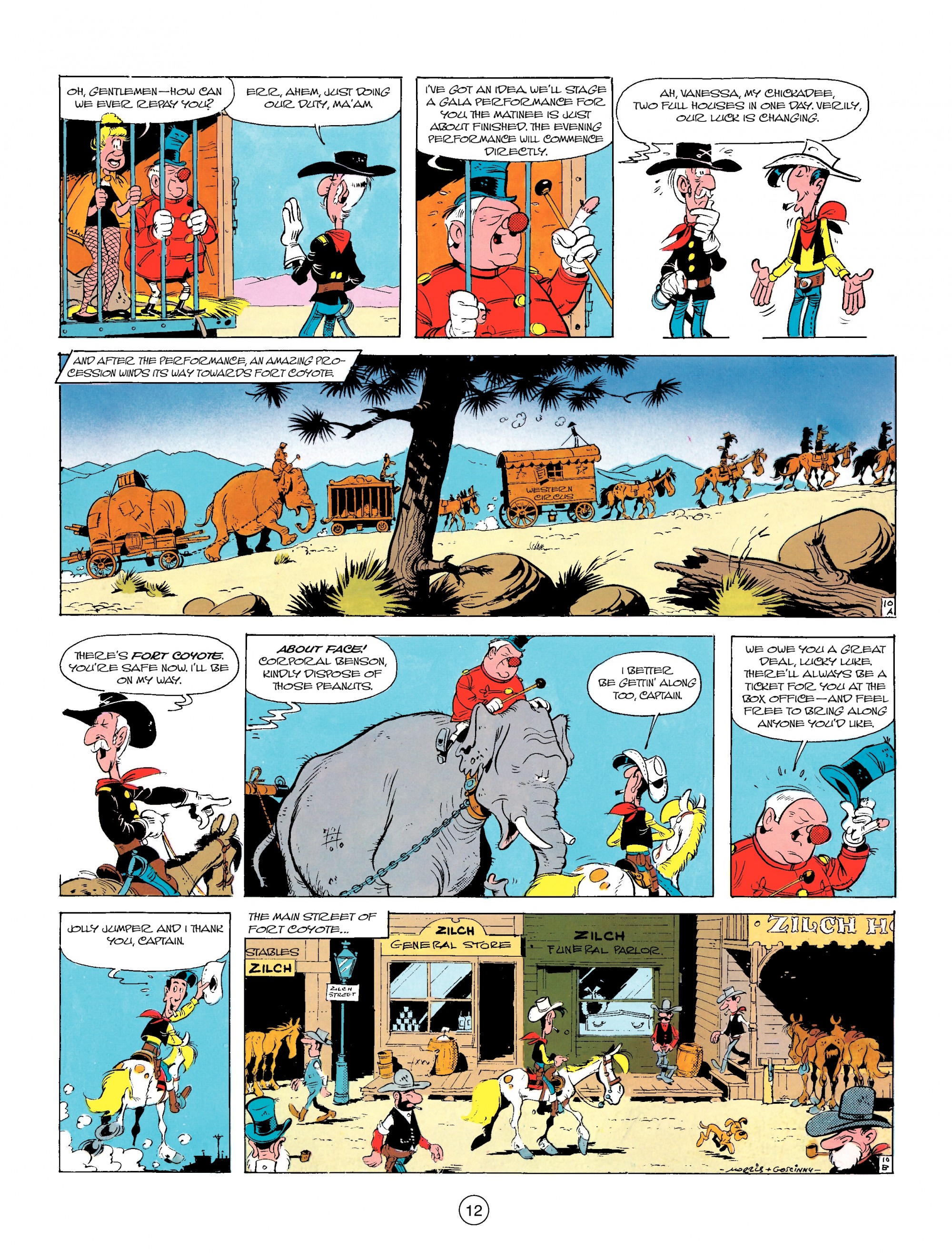 Read online A Lucky Luke Adventure comic -  Issue #11 - 12