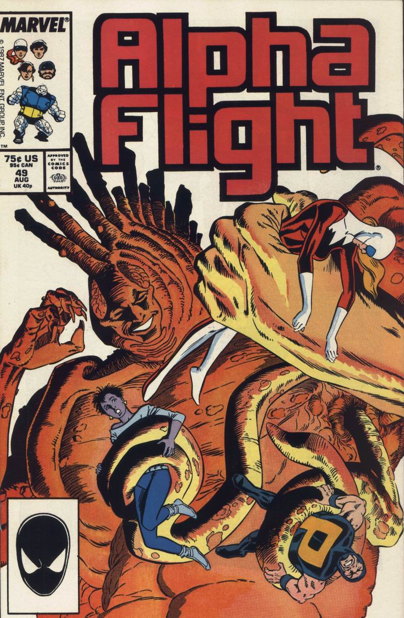 Read online Alpha Flight (1983) comic -  Issue #49 - 1
