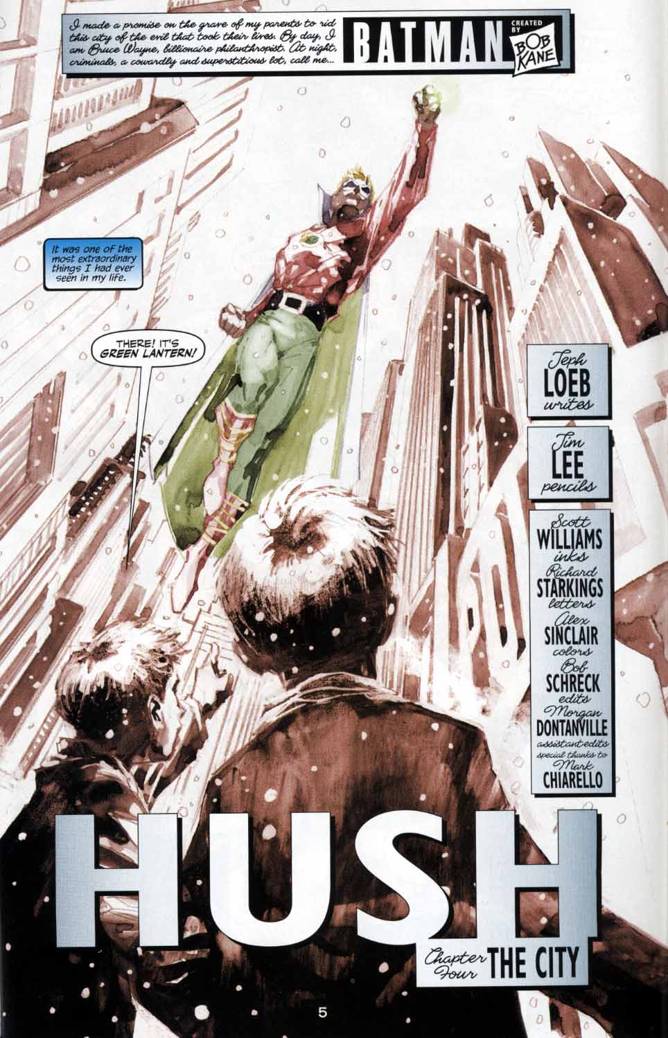 Read online Batman: Hush comic -  Issue #4 - 5
