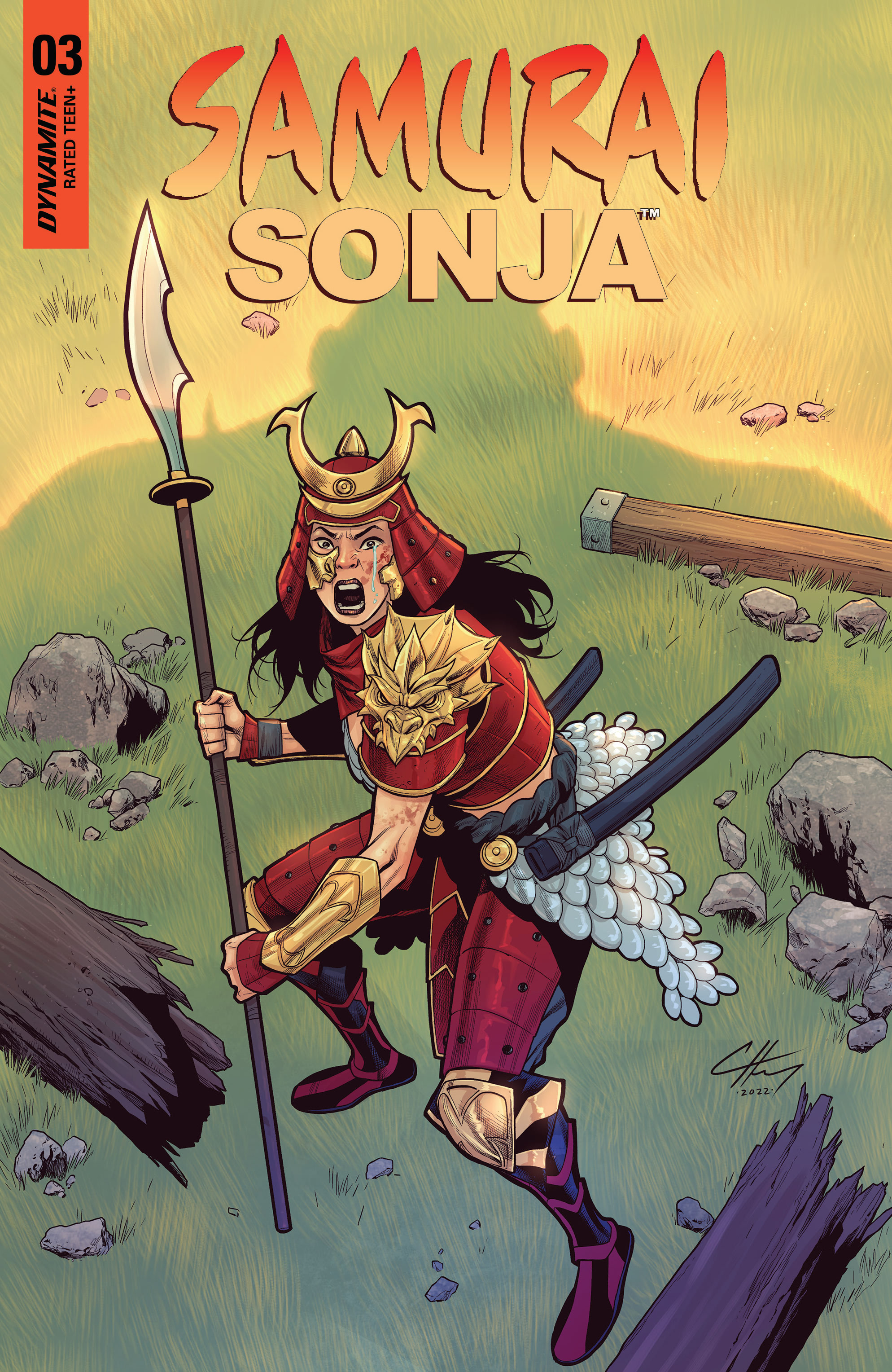 Read online Samurai Sonja comic -  Issue #3 - 1