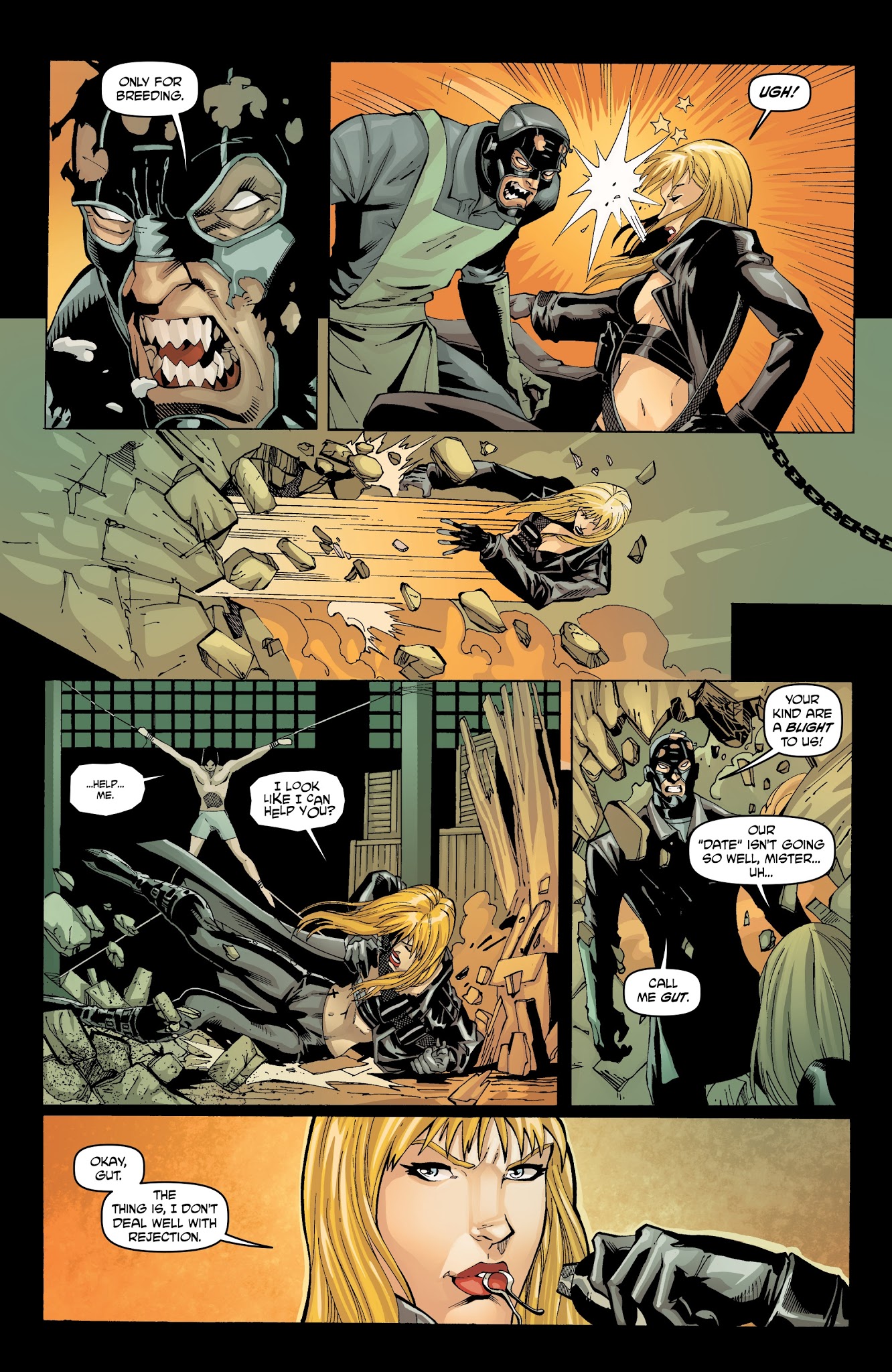 Read online UnHoly comic -  Issue #5 - 28