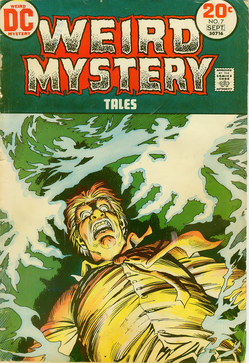 Read online Weird Mystery Tales comic -  Issue #7 - 1
