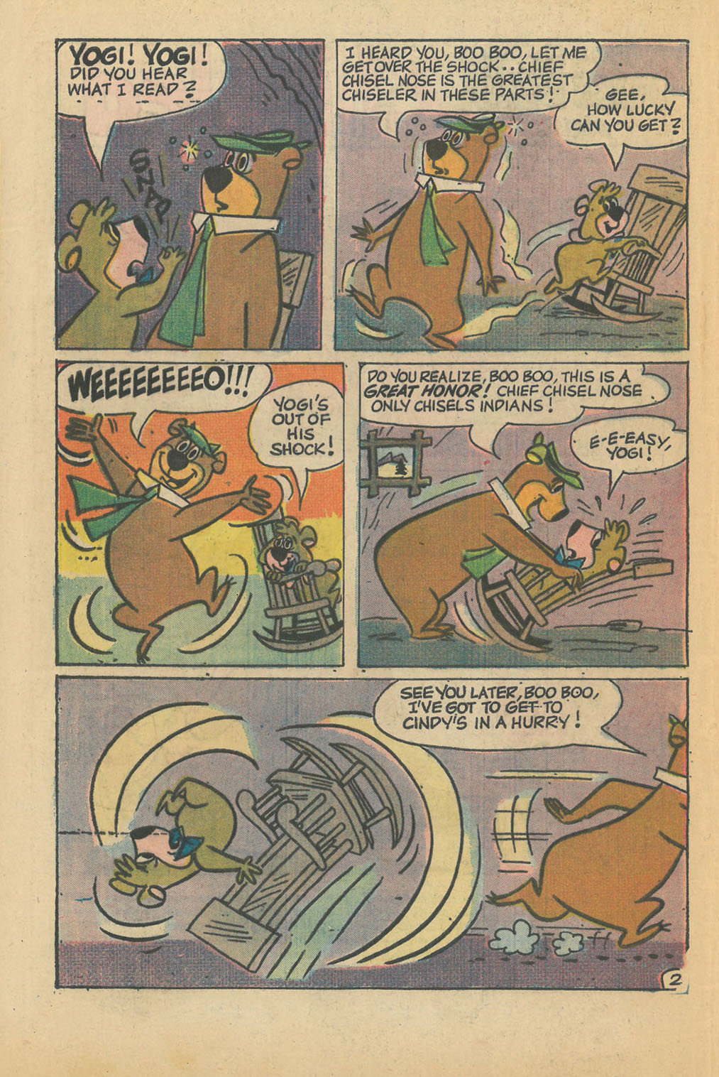 Read online Yogi Bear (1970) comic -  Issue #20 - 4