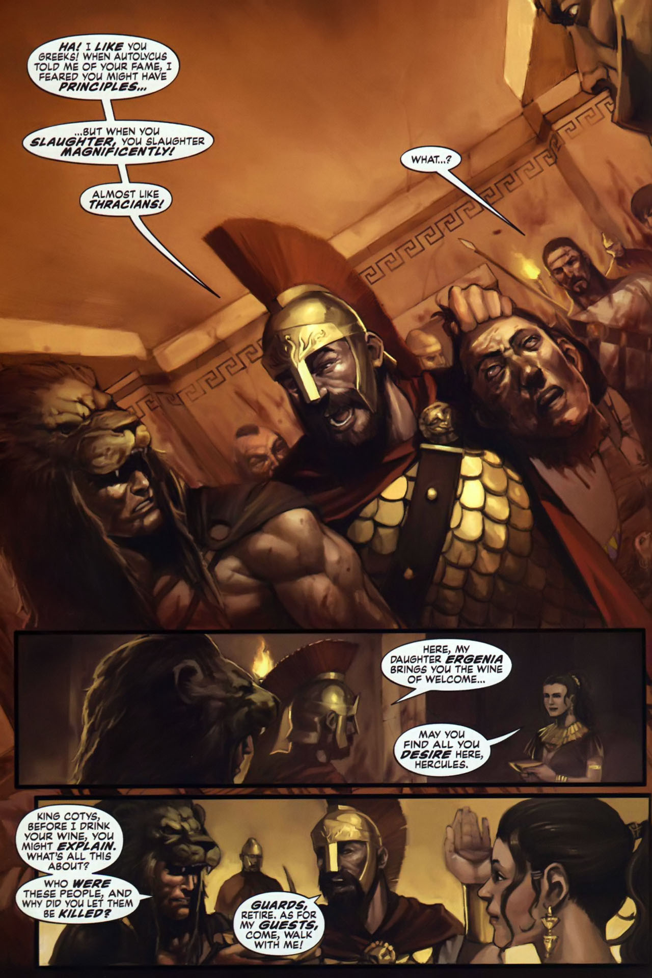 Read online Hercules (2008) comic -  Issue #2 - 5