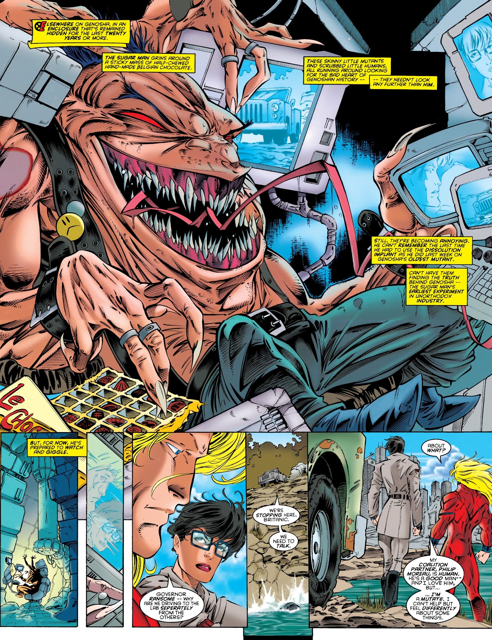 Read online Excalibur Visionaries: Warren Ellis comic -  Issue # TPB 1 (Part 2) - 17