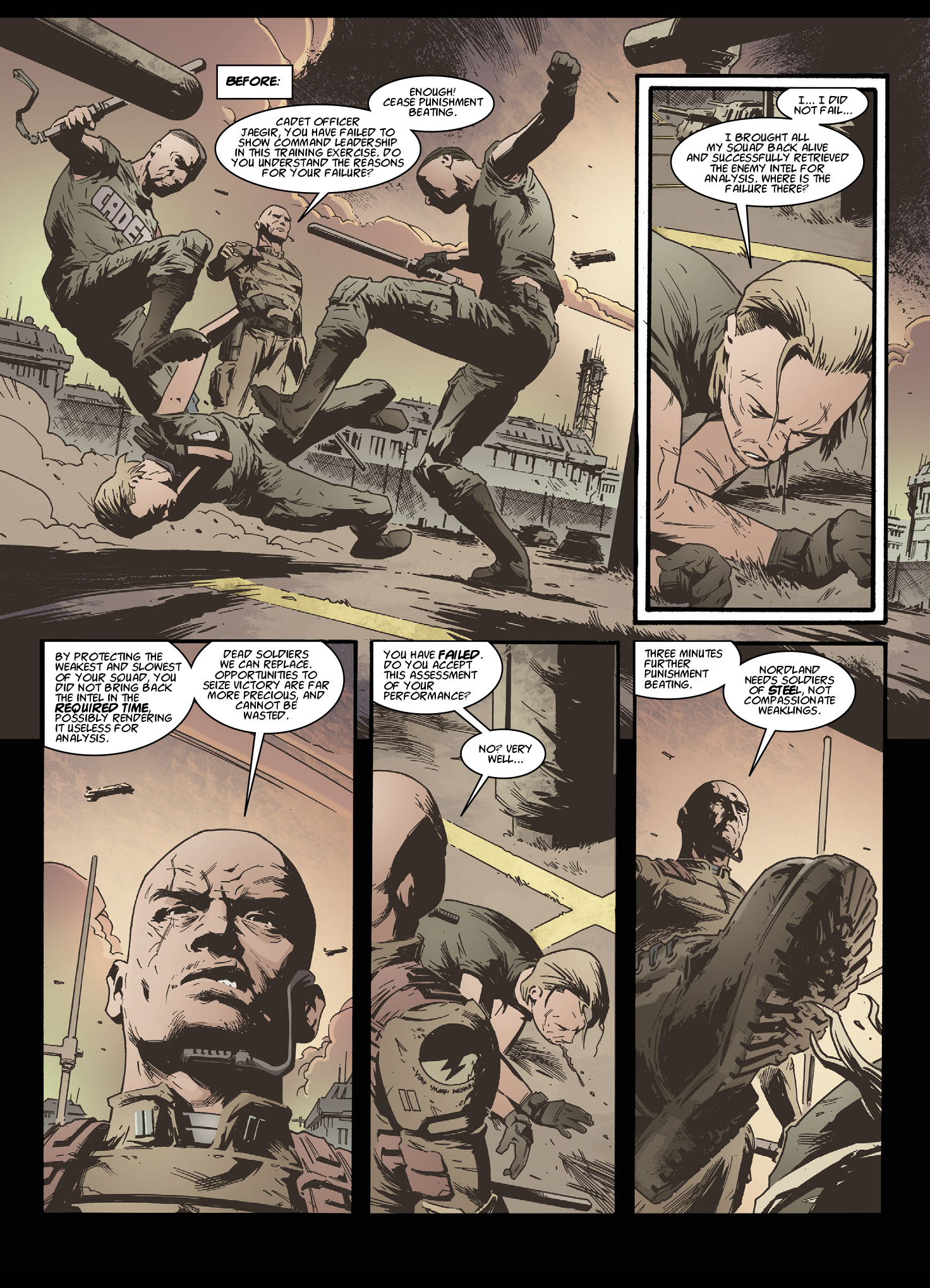 Read online Jaegir: Beasts Within comic -  Issue # TPB - 109