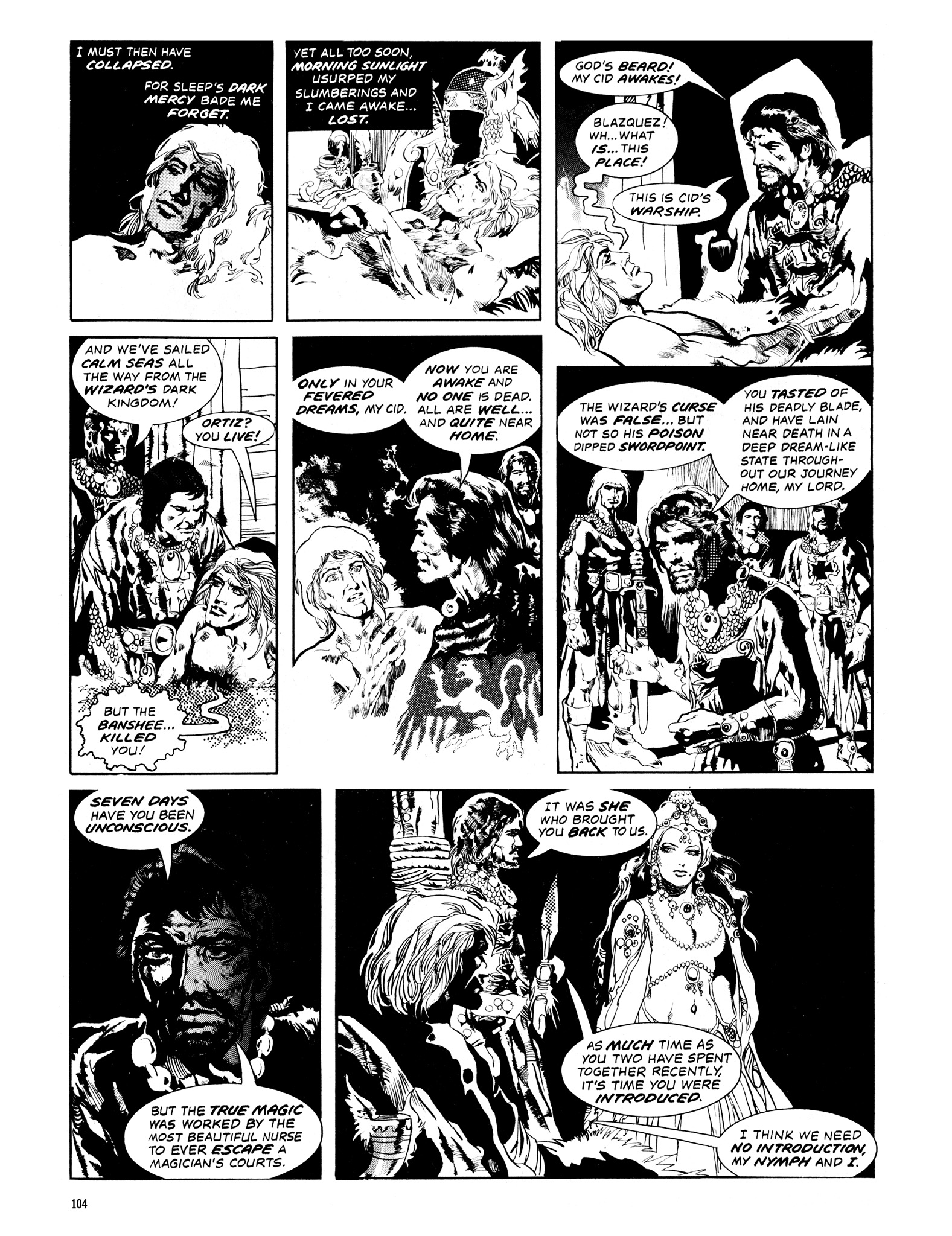 Read online Eerie Archives comic -  Issue # TPB 14 - 105