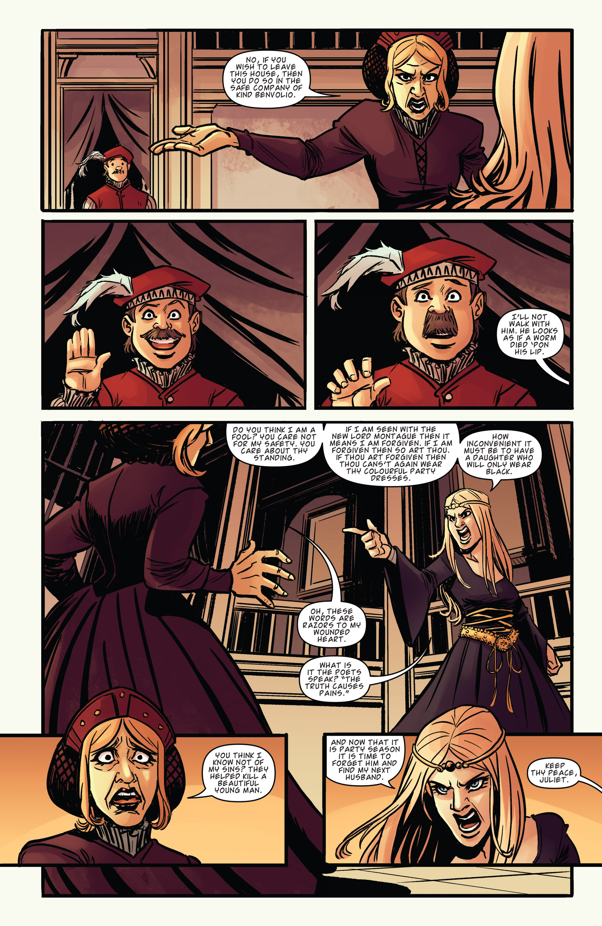 Read online Kill Shakespeare: Juliet: Past is Prologue comic -  Issue #1 - 5