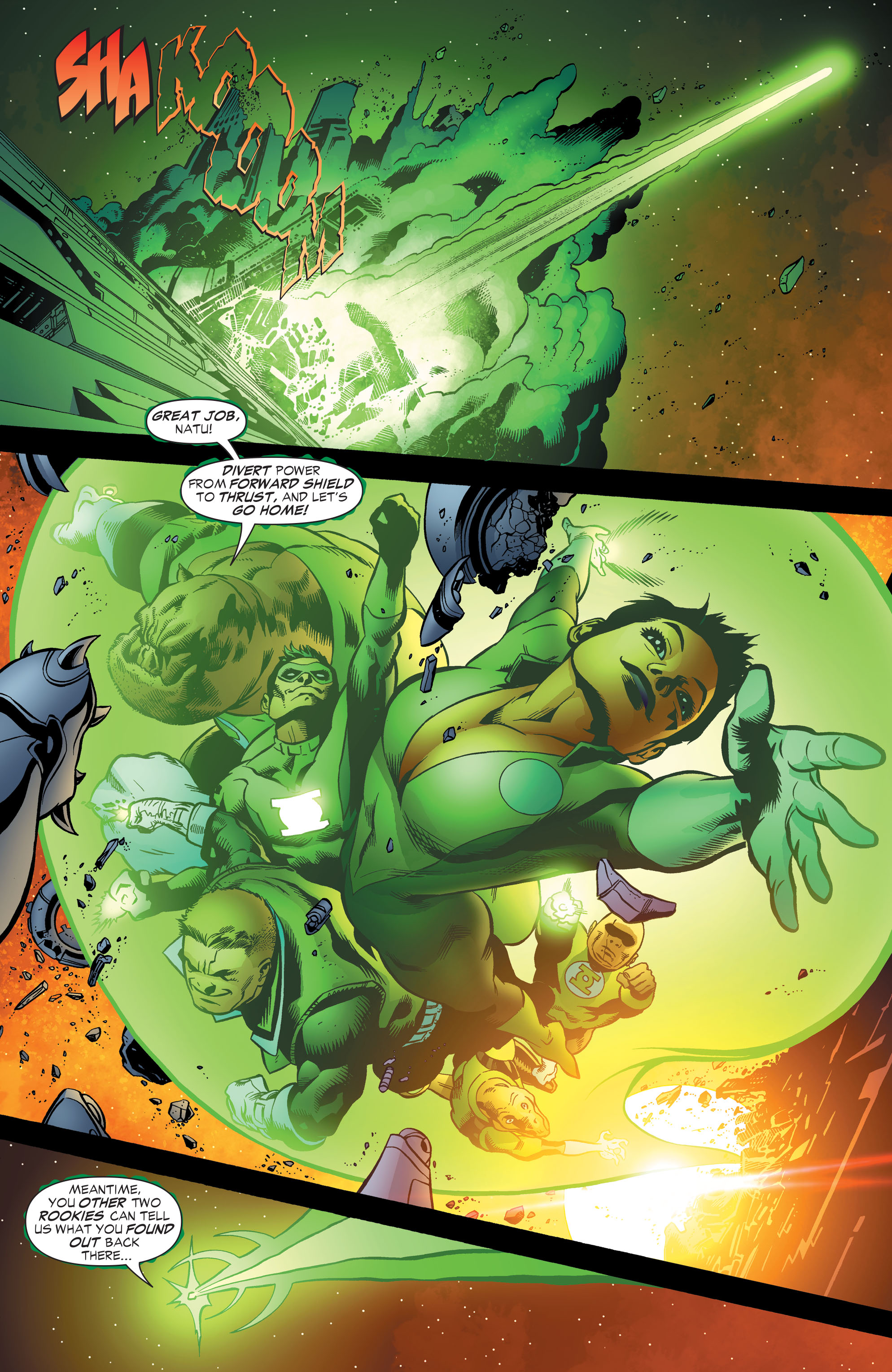 Read online Green Lantern by Geoff Johns comic -  Issue # TPB 1 (Part 3) - 66
