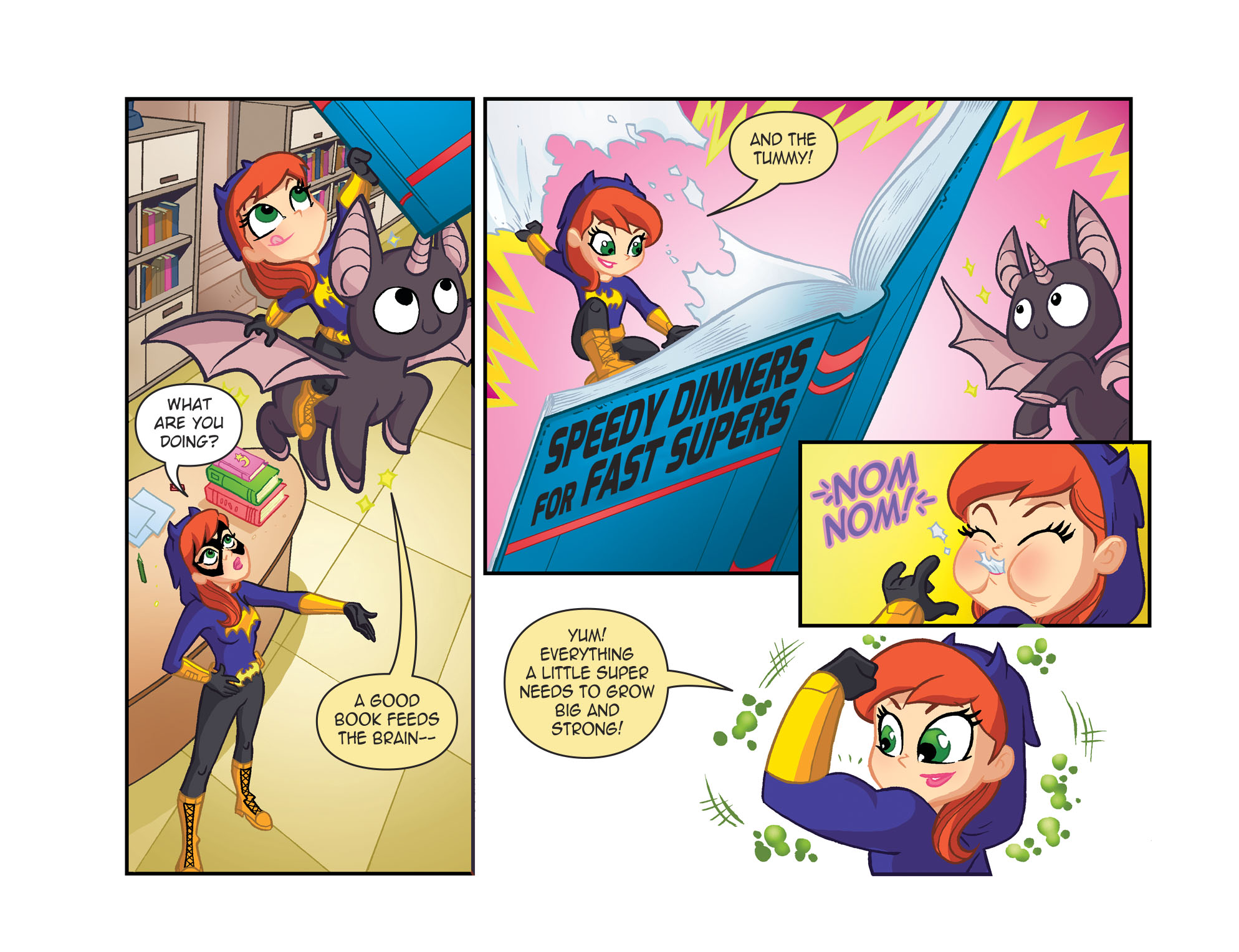 Read online DC Super Hero Girls: Out of the Bottle comic -  Issue #4 - 20