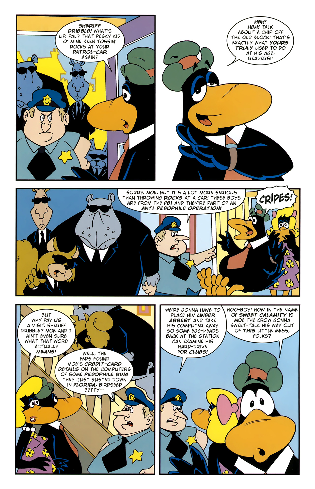 Read online Mark Millar's The Unfunnies comic -  Issue #1 - 4