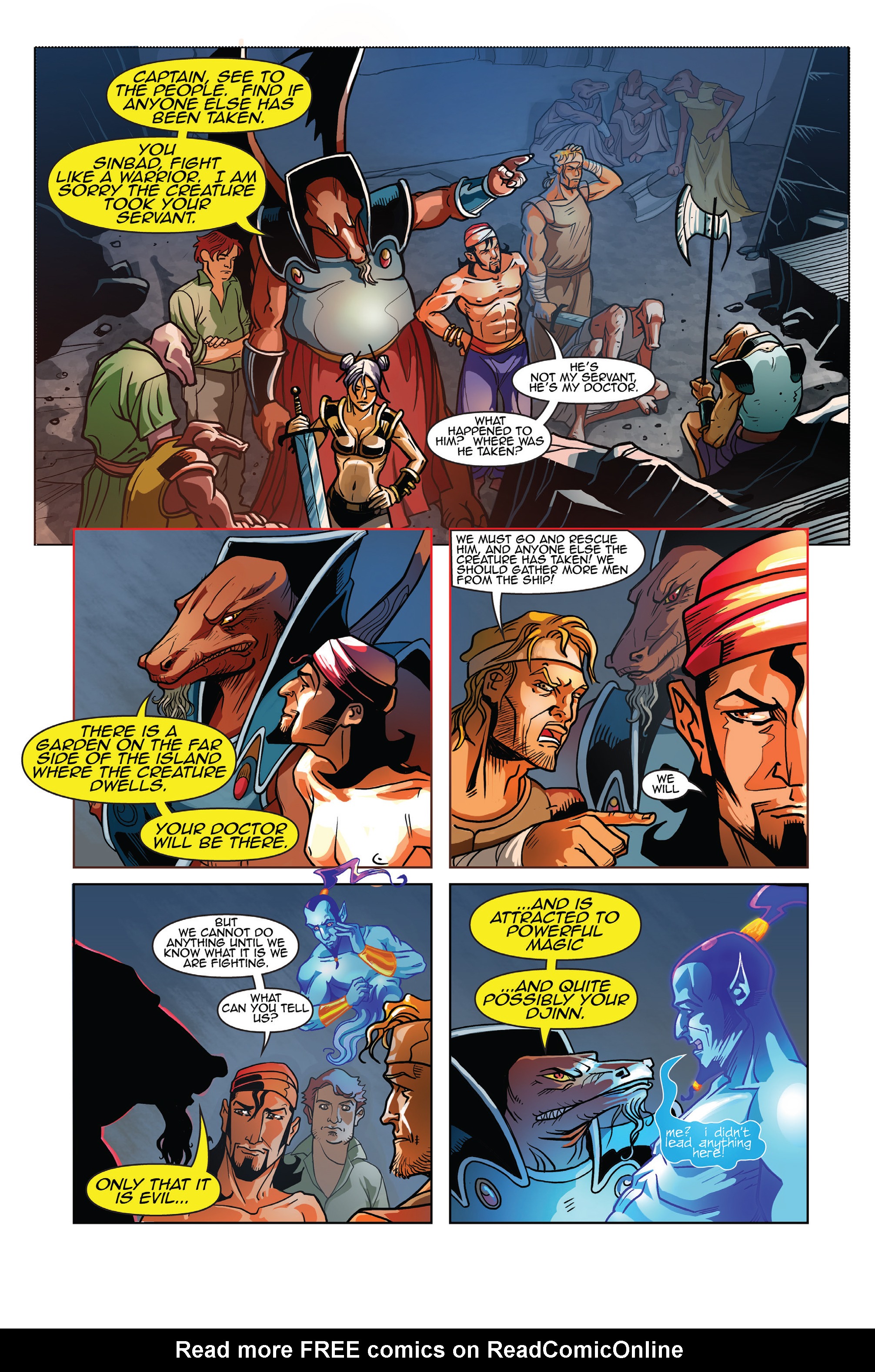 Read online Sinbad And The Merchant Of Ages comic -  Issue #1 - 25