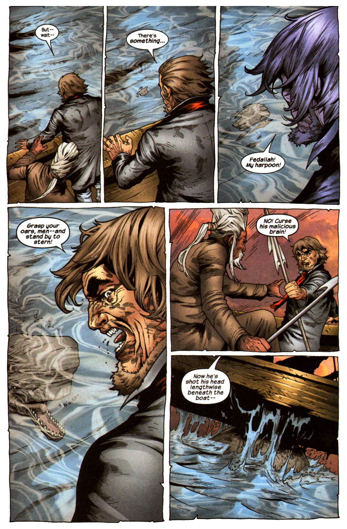 Read online Marvel Illustrated: Moby Dick comic -  Issue # TPB - 102