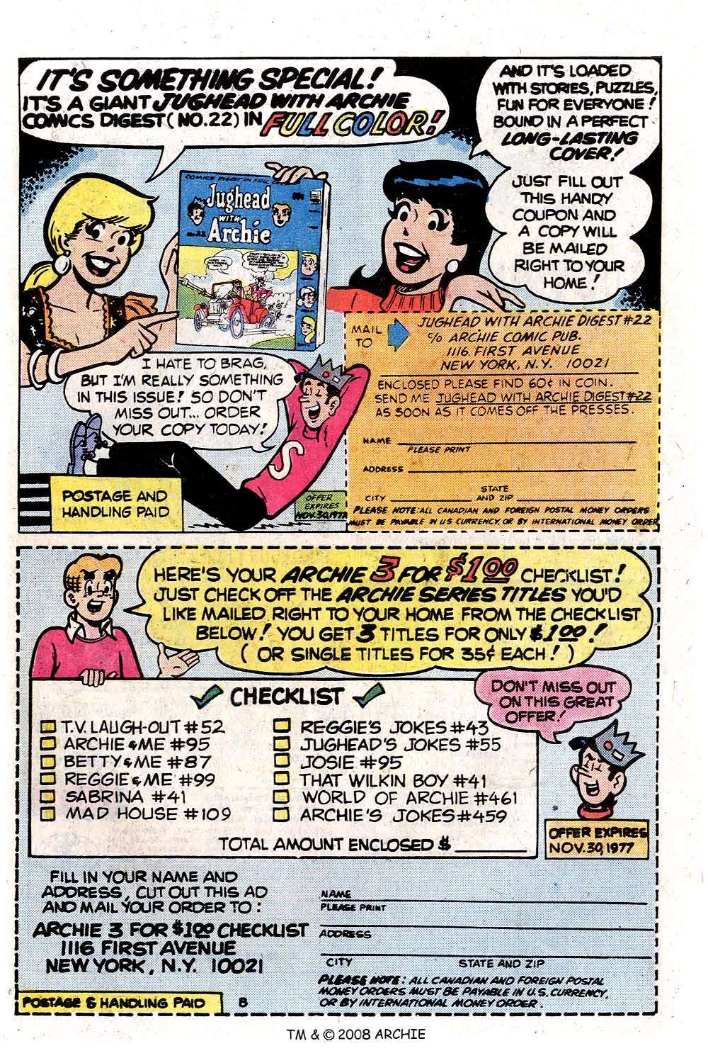 Read online Jughead (1965) comic -  Issue #267 - 27