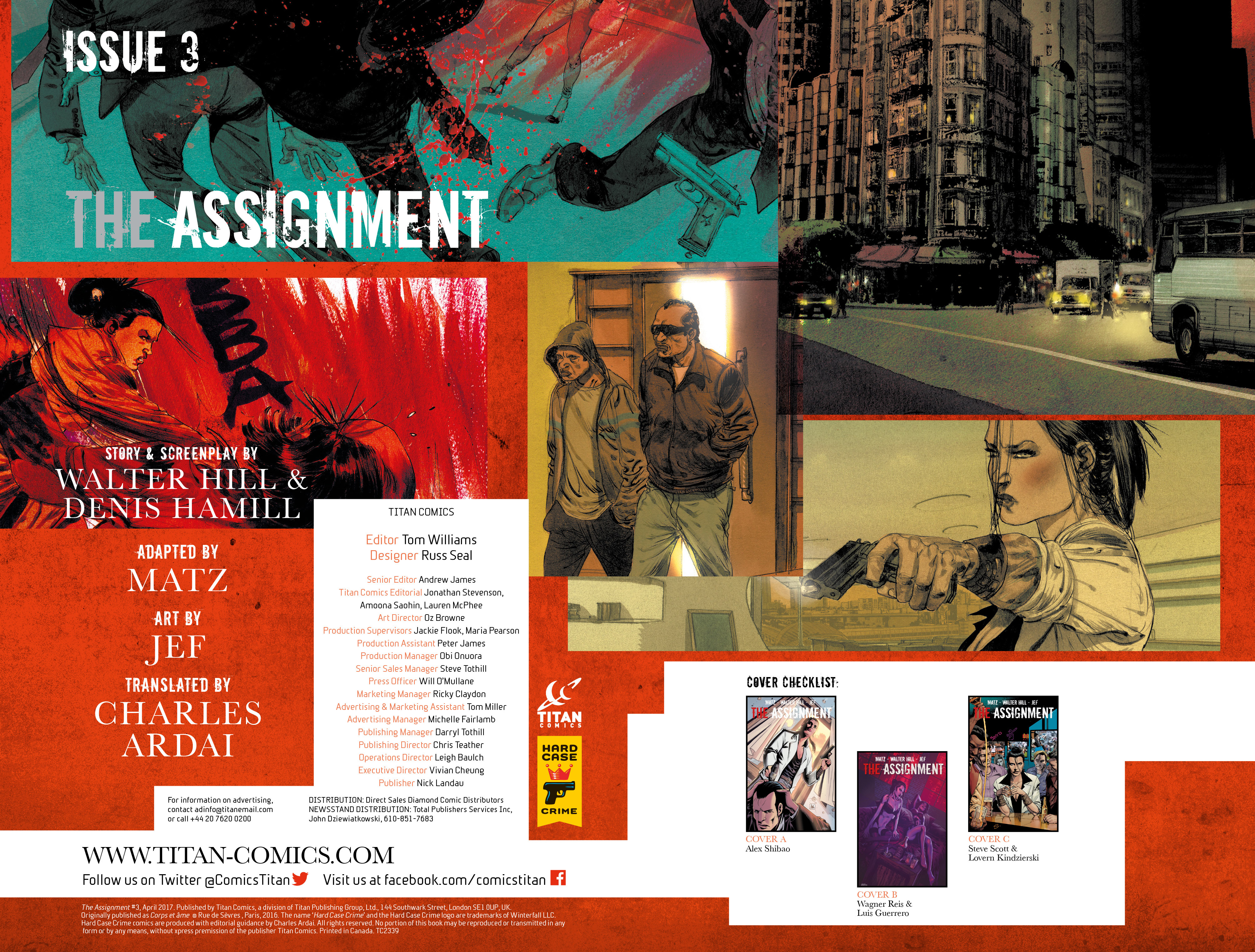 Read online The Assignment comic -  Issue #3 - 4