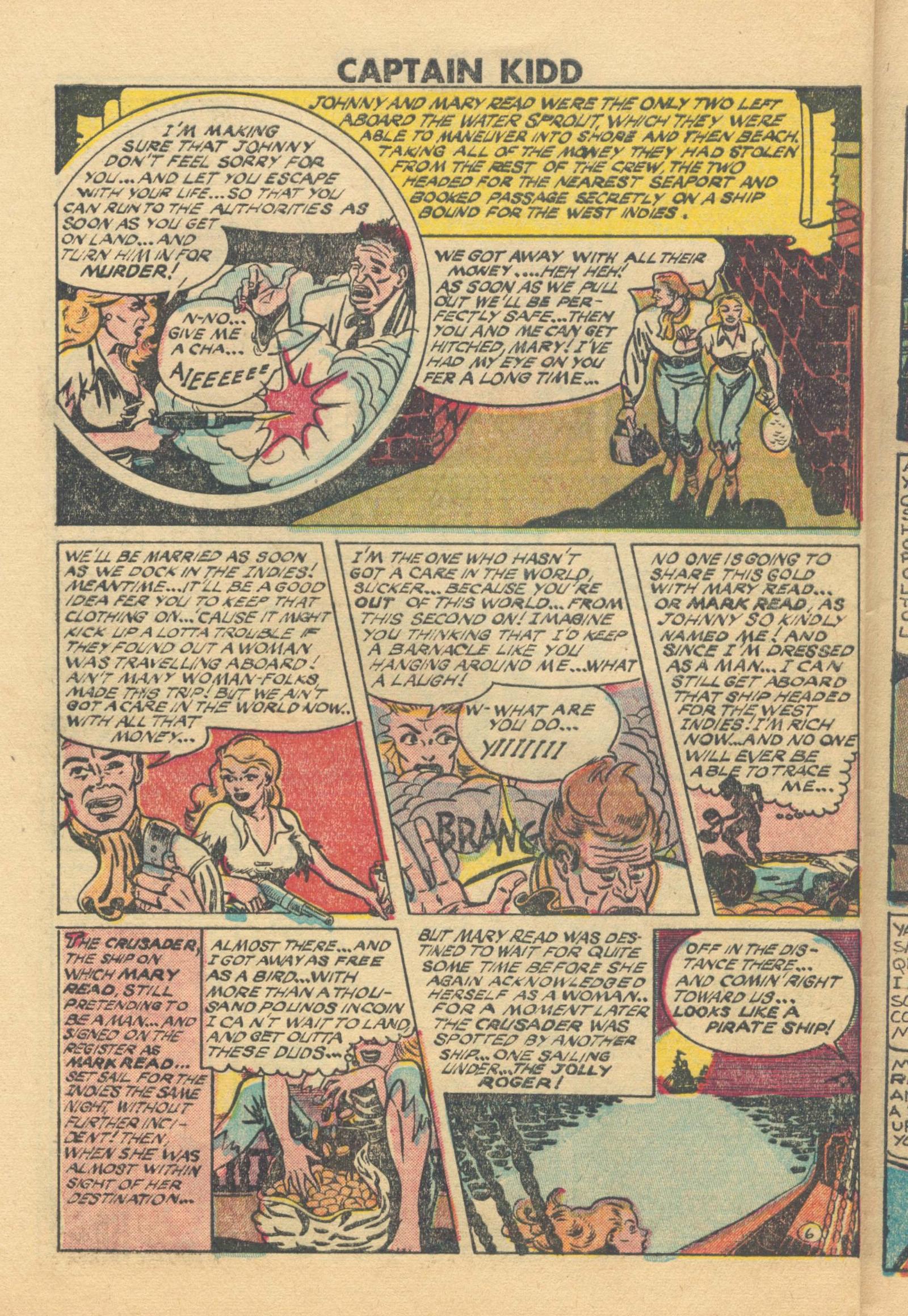Read online Captain Kidd comic -  Issue #24 - 28