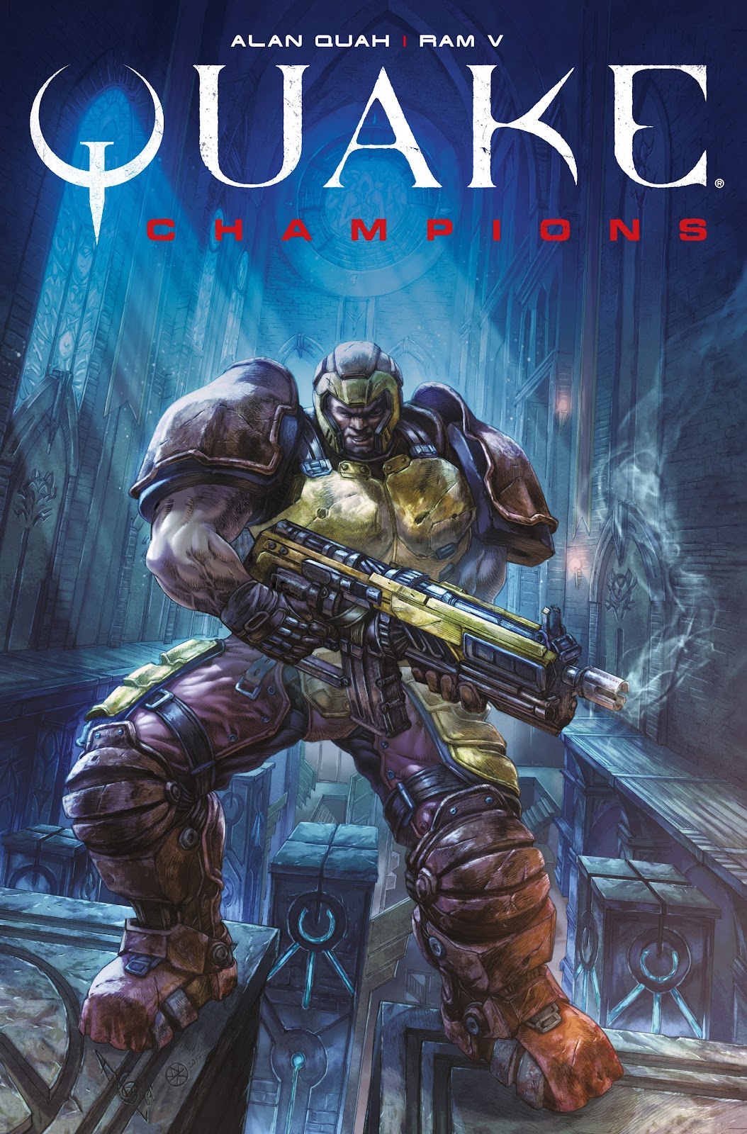 Quake Champions issue TPB - Page 1