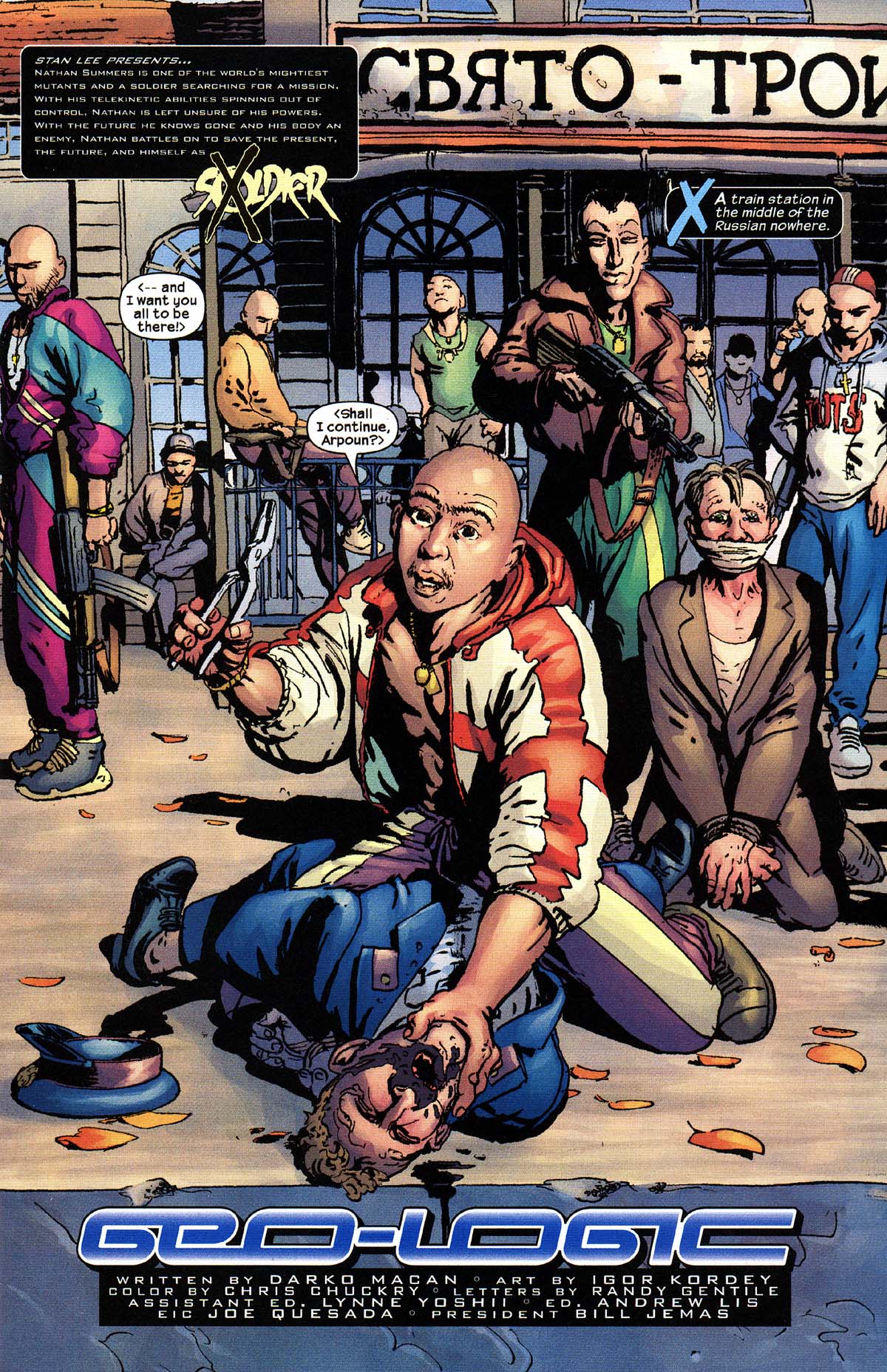 Read online Soldier X comic -  Issue #4 - 4