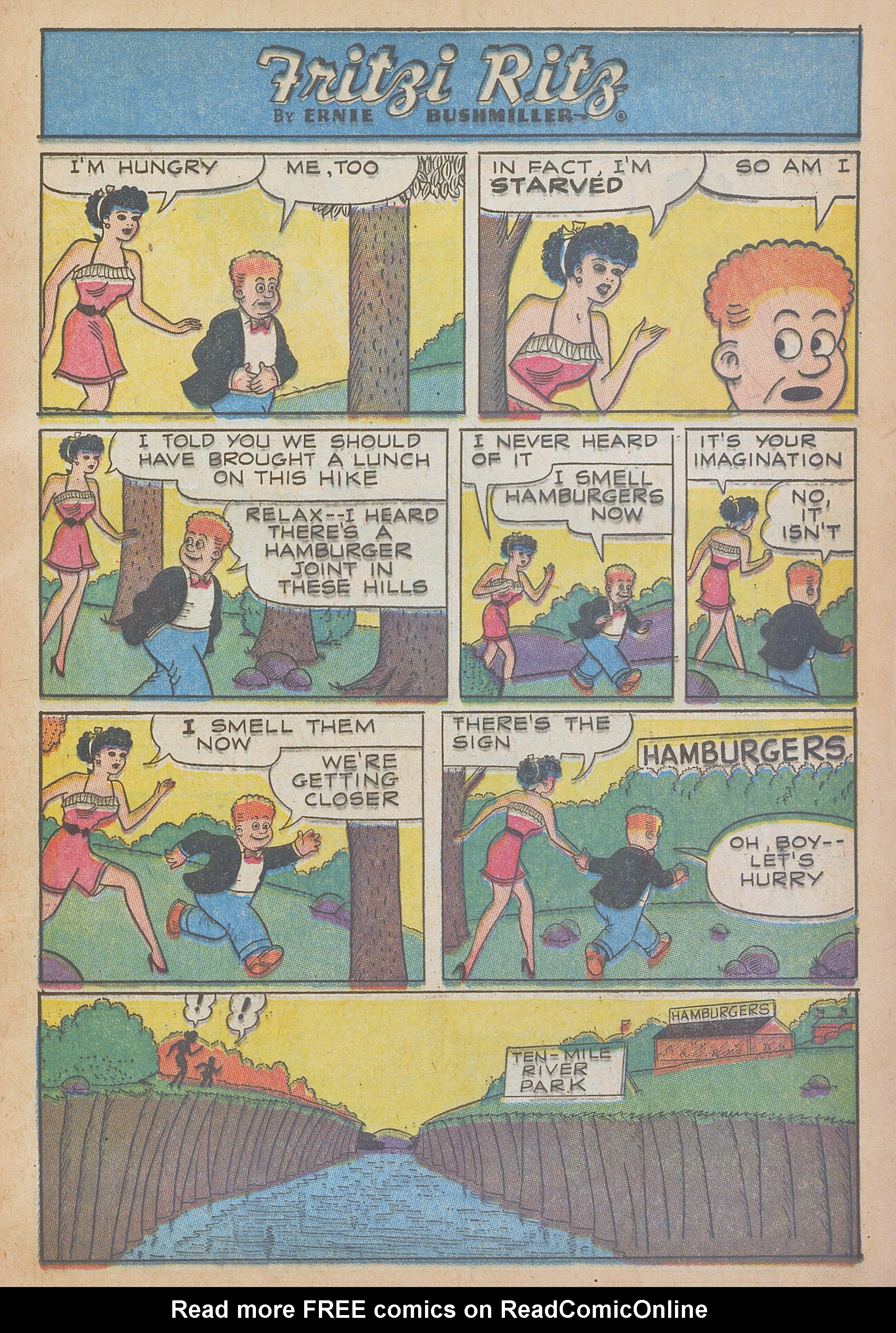 Read online Fritzi Ritz (1953) comic -  Issue #55 - 11