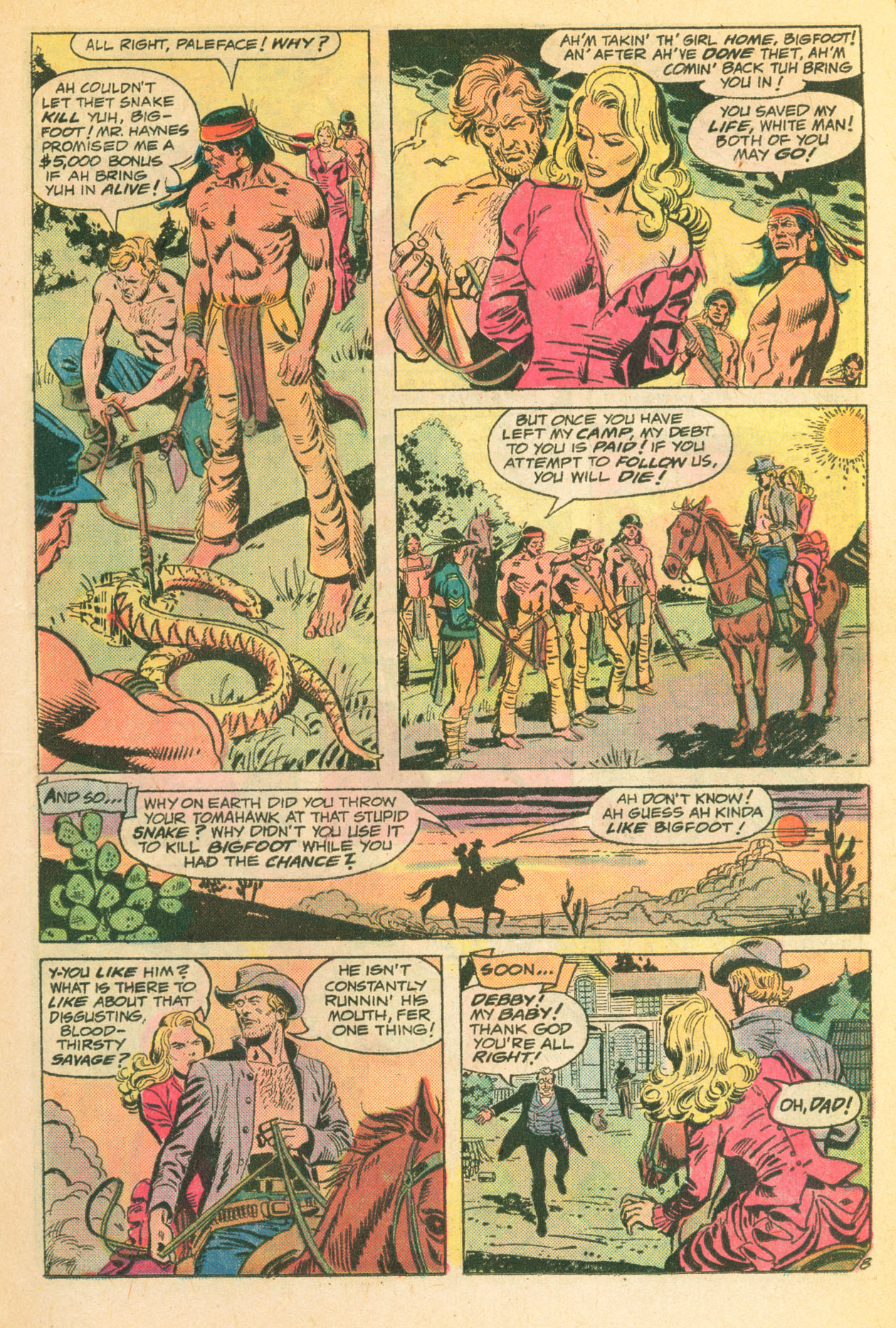 Read online Weird Western Tales (1972) comic -  Issue #33 - 9