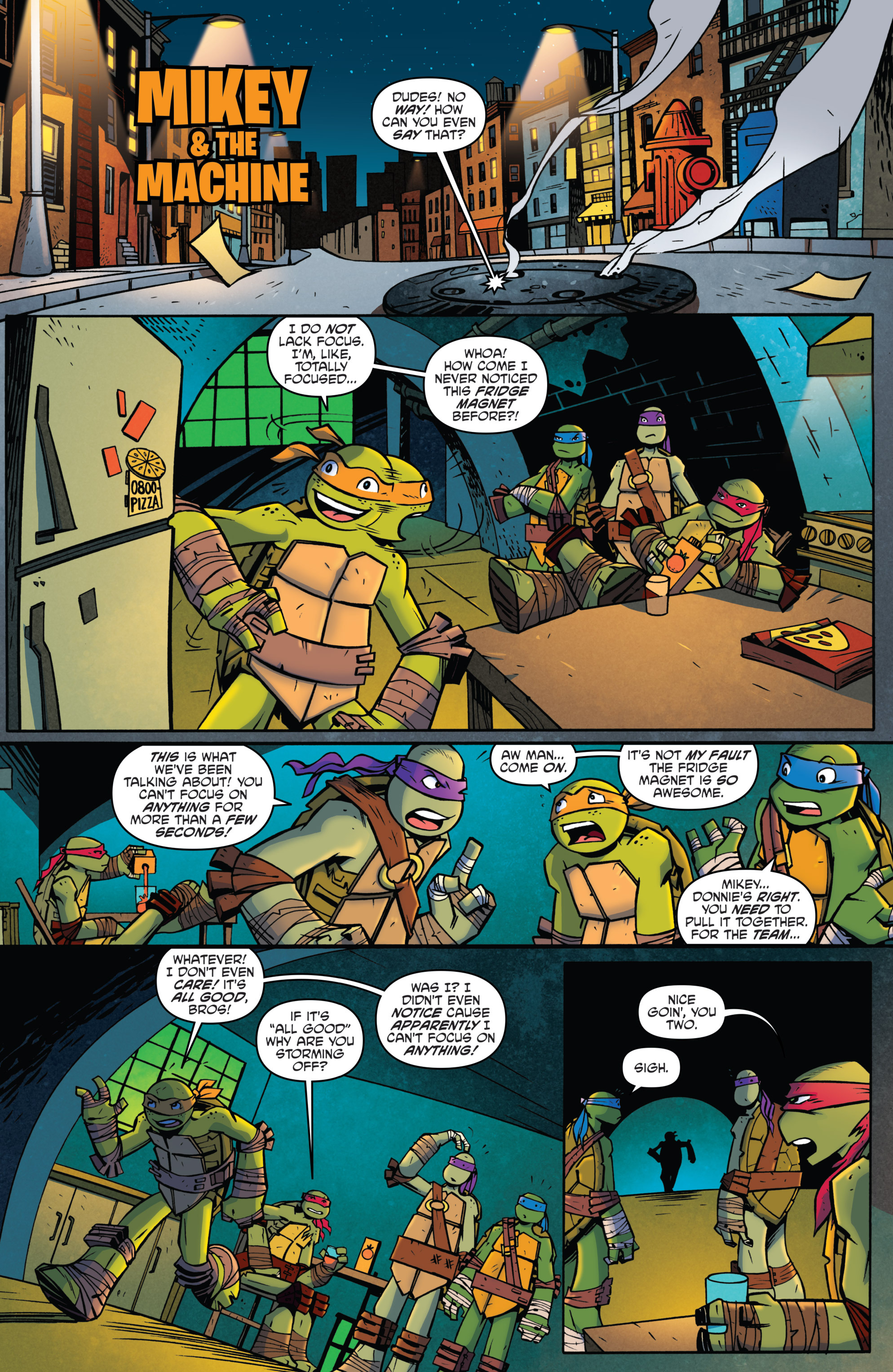 Read online Teenage Mutant Ninja Turtles New Animated Adventures comic -  Issue #14 - 15