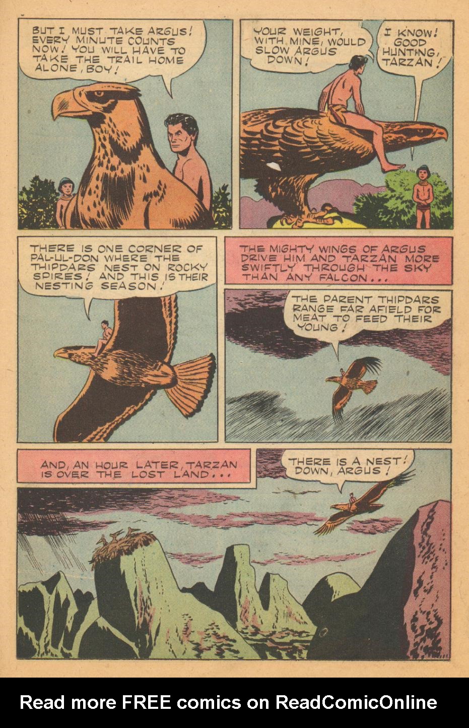 Read online Tarzan (1948) comic -  Issue #78 - 23