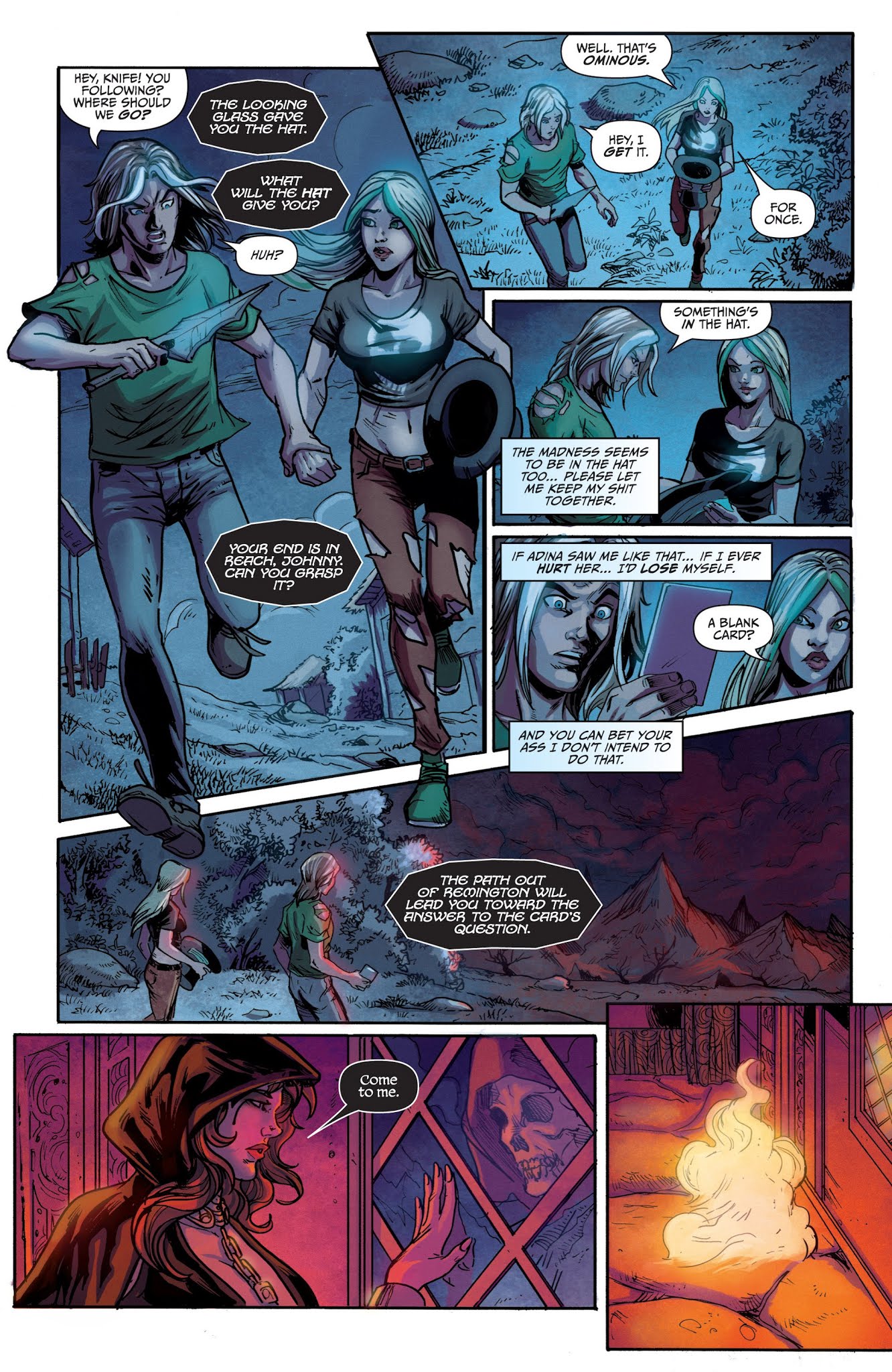 Read online Grimm Fairy Tales presents Wonderland: Through the Looking Glass comic -  Issue #5 - 7
