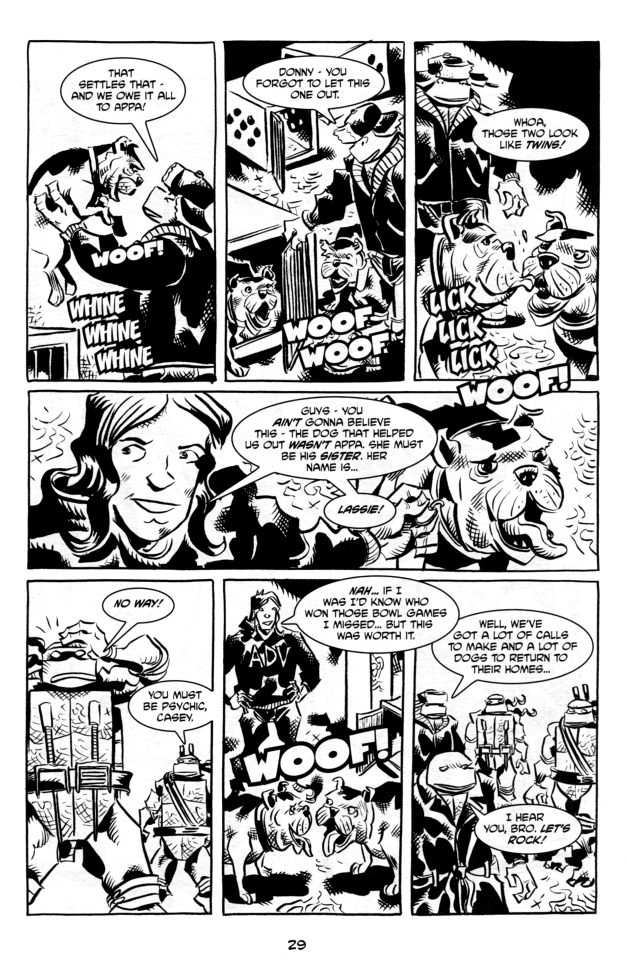 Read online Tales of the TMNT comic -  Issue #66 - 33