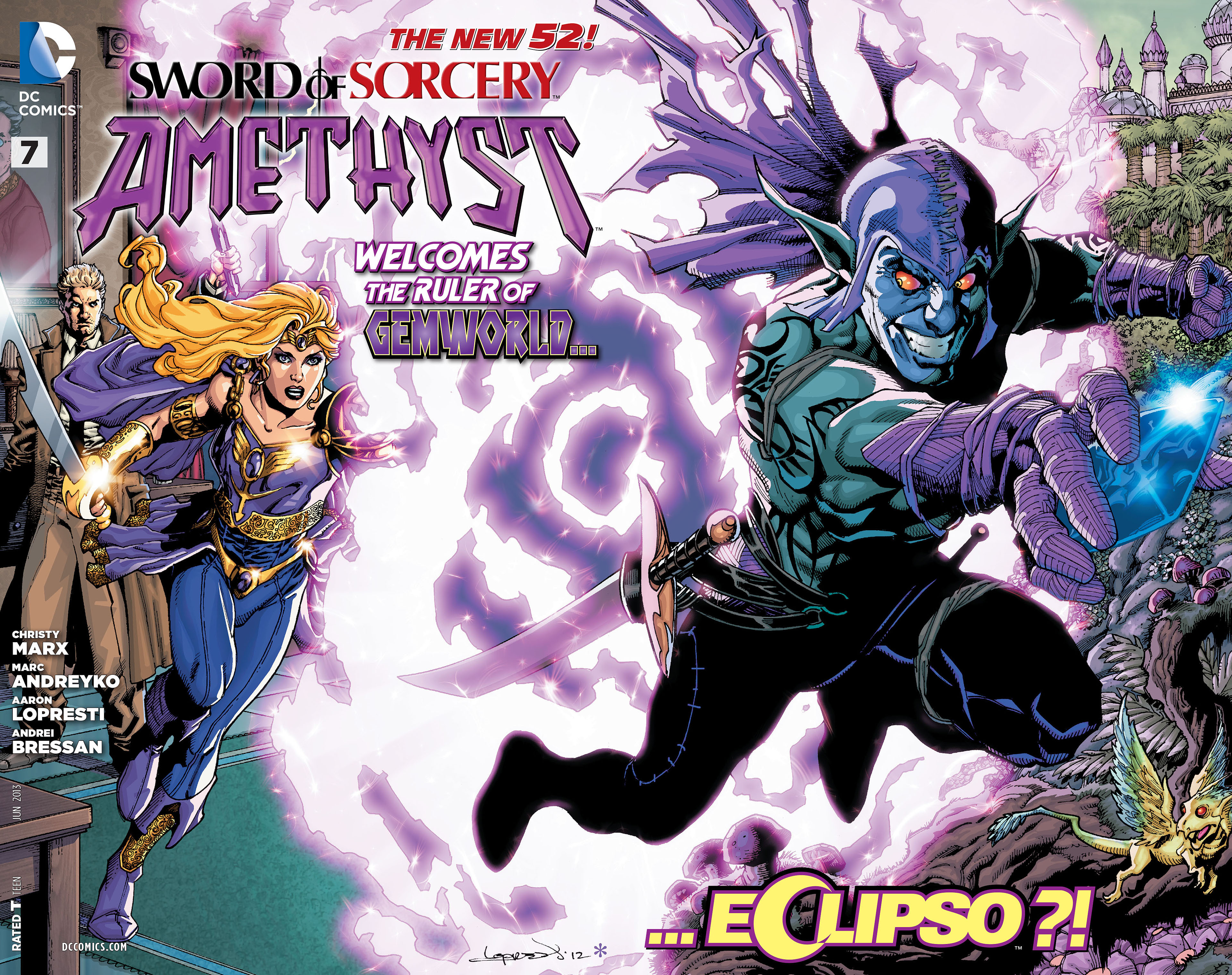 Read online Sword Of Sorcery comic -  Issue #7 - 2