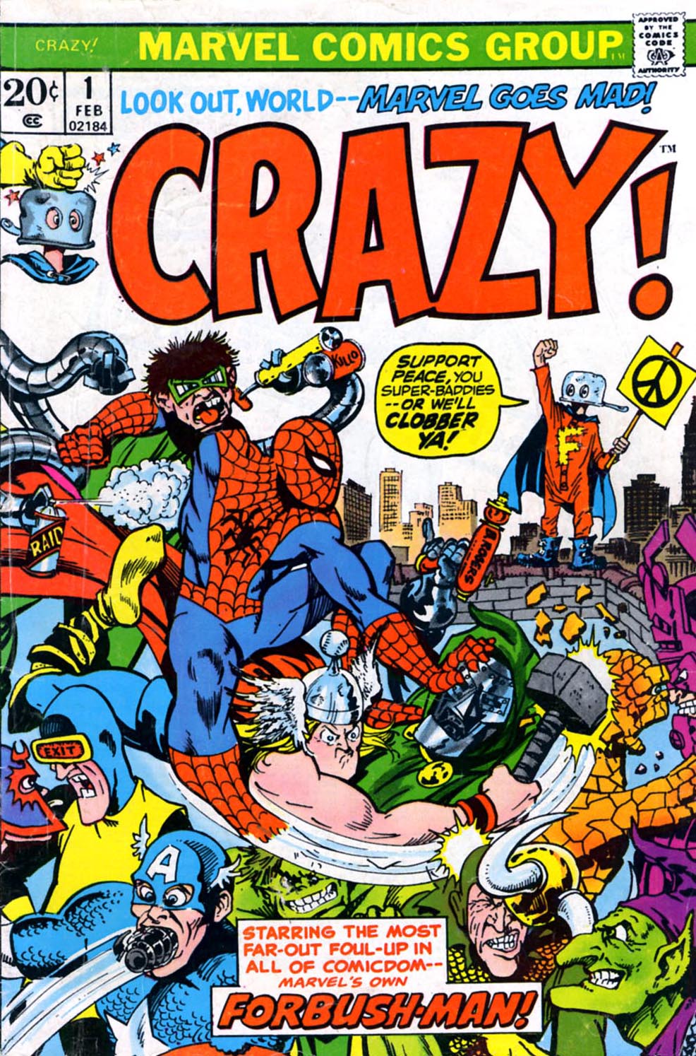 Read online Crazy comic -  Issue #1 - 1