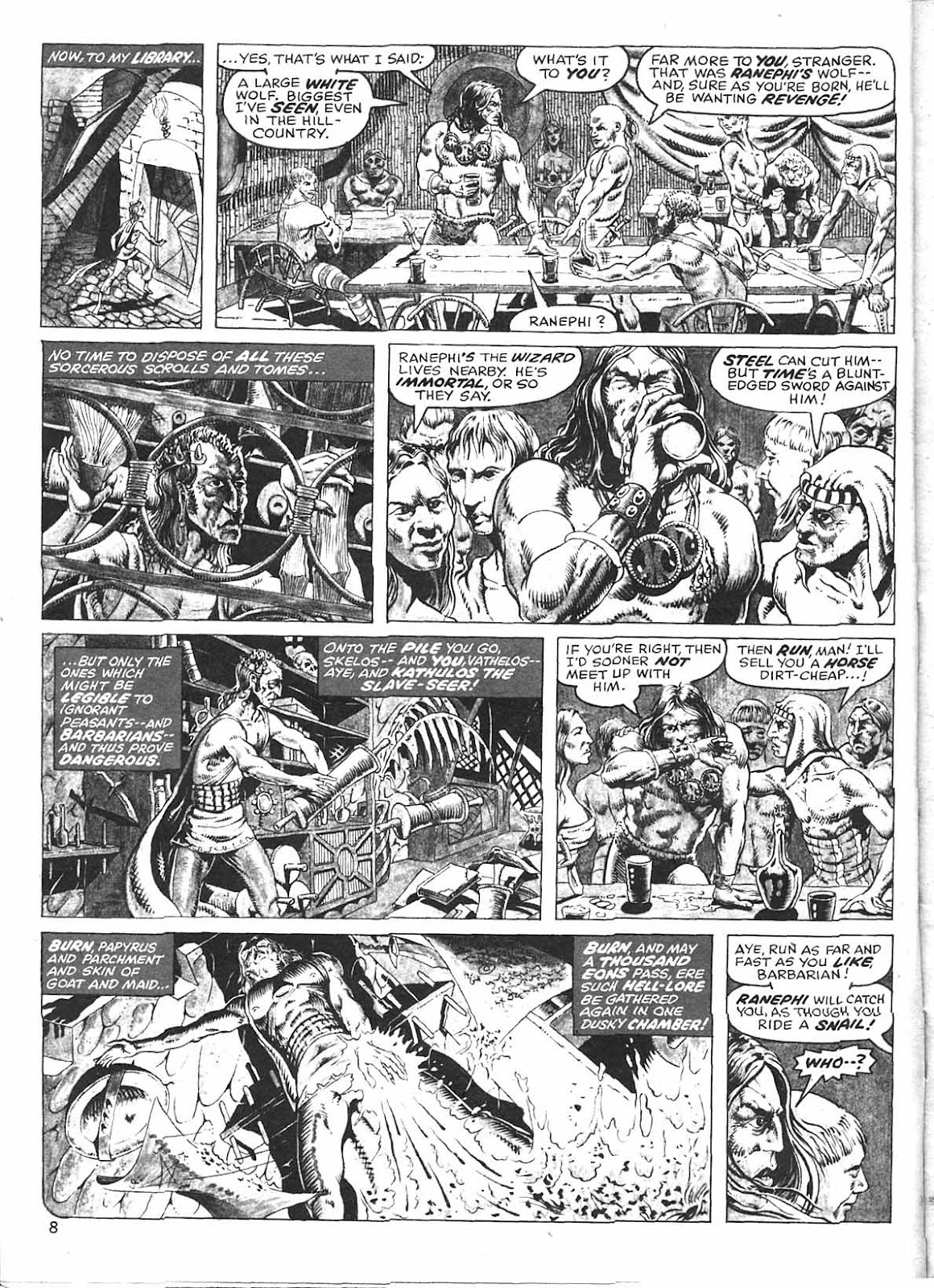 The Savage Sword Of Conan issue 8 - Page 8