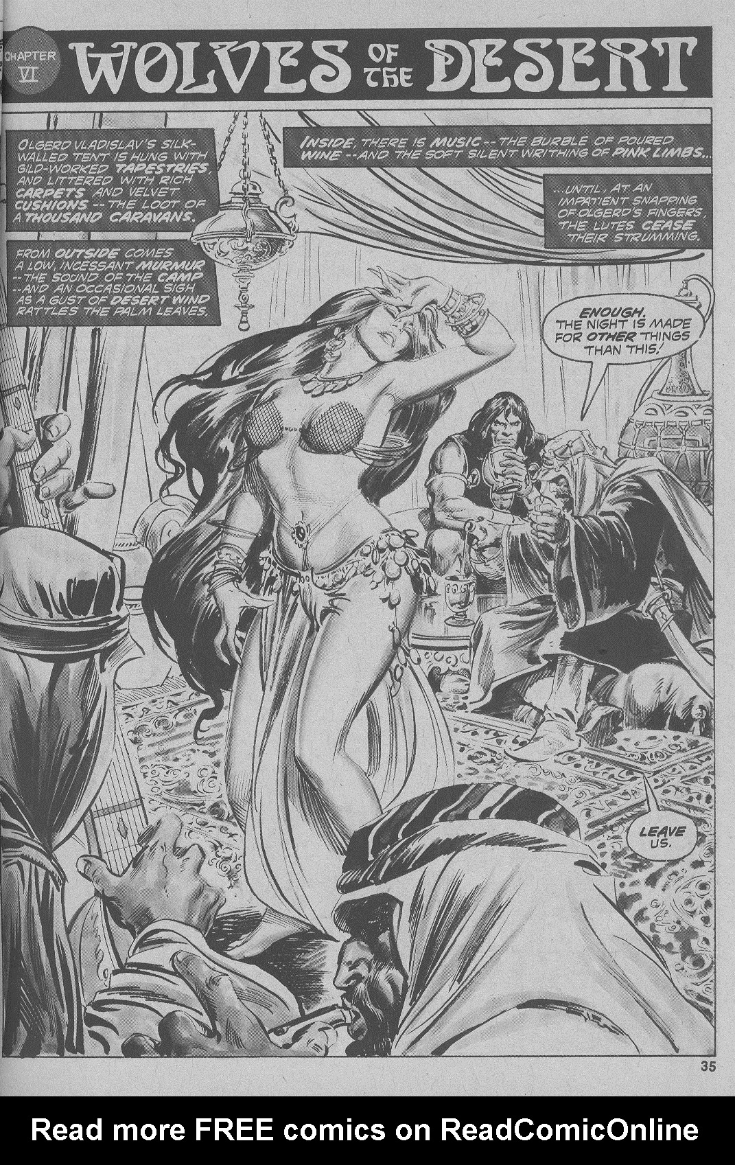 Read online The Savage Sword Of Conan comic -  Issue #5 - 35