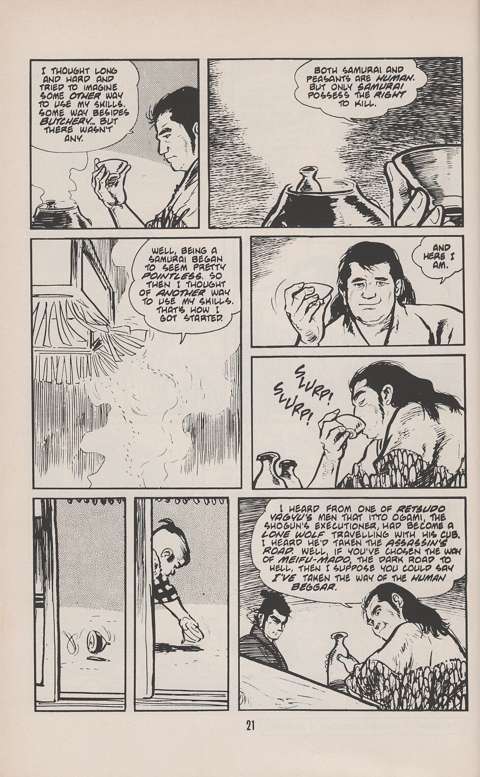 Read online Lone Wolf and Cub comic -  Issue #5 - 25