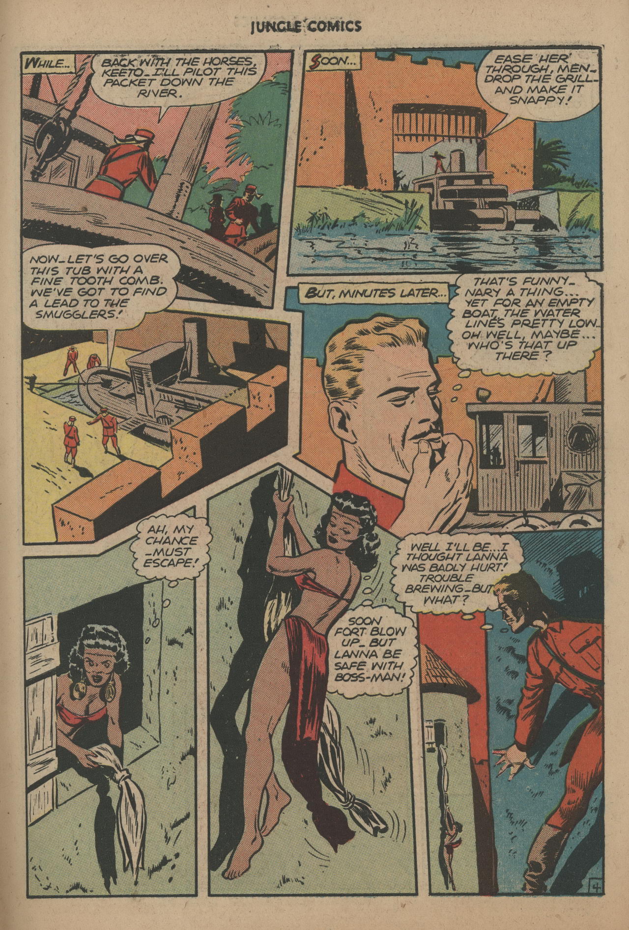 Read online Jungle Comics comic -  Issue #81 - 39