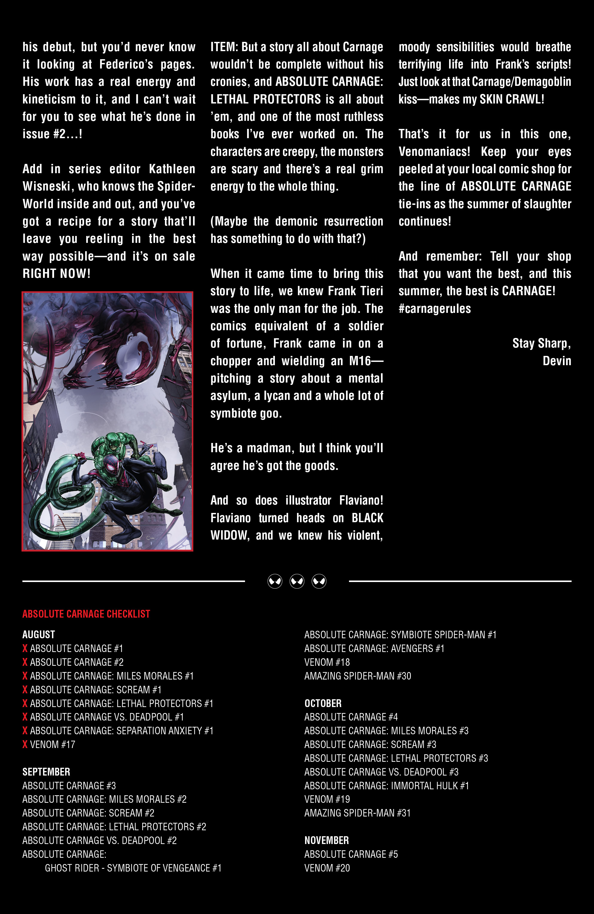 Read online Venom (2018) comic -  Issue #17 - 23