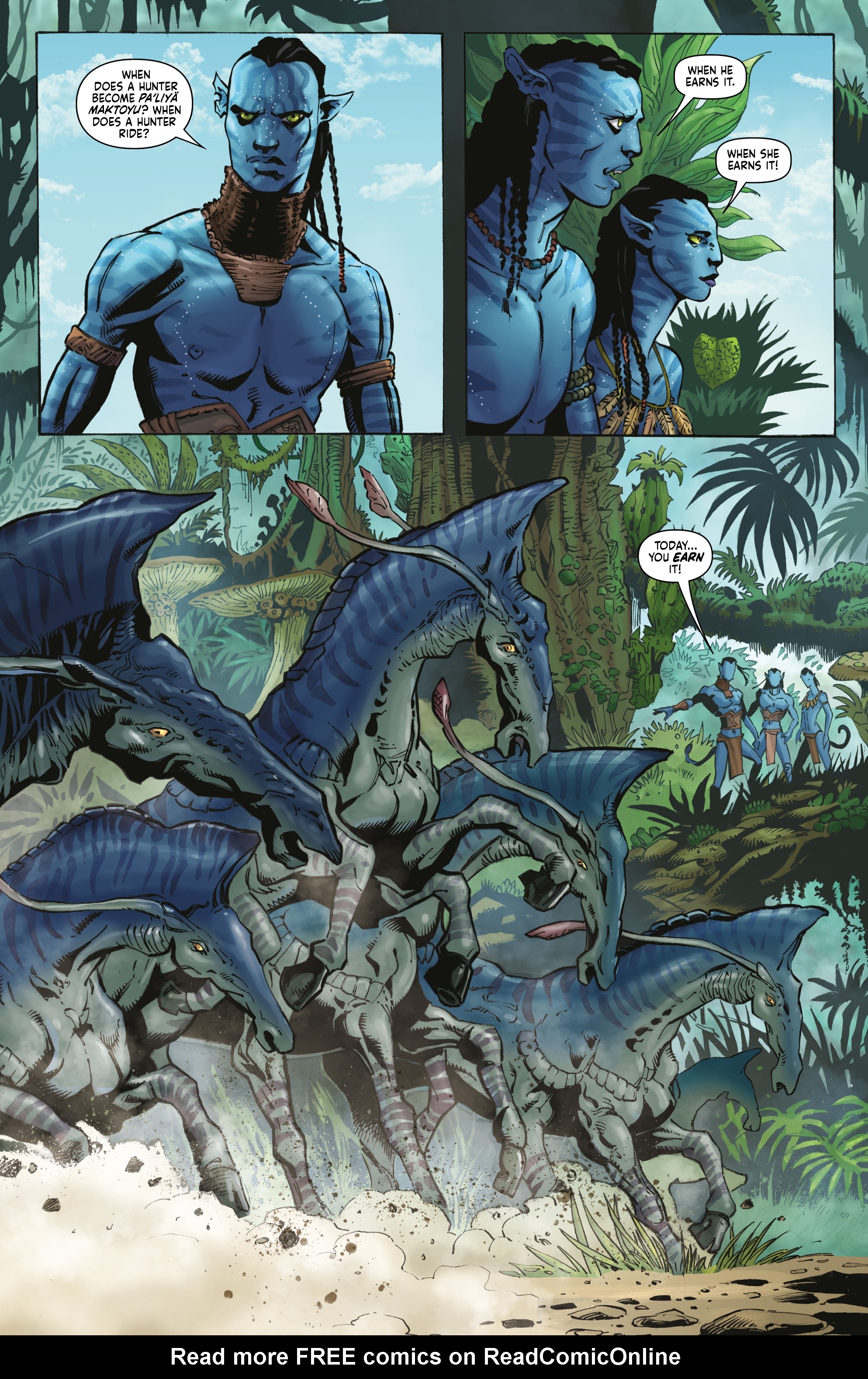 Read online Avatar: Tsu'tey's Path comic -  Issue #2 - 3
