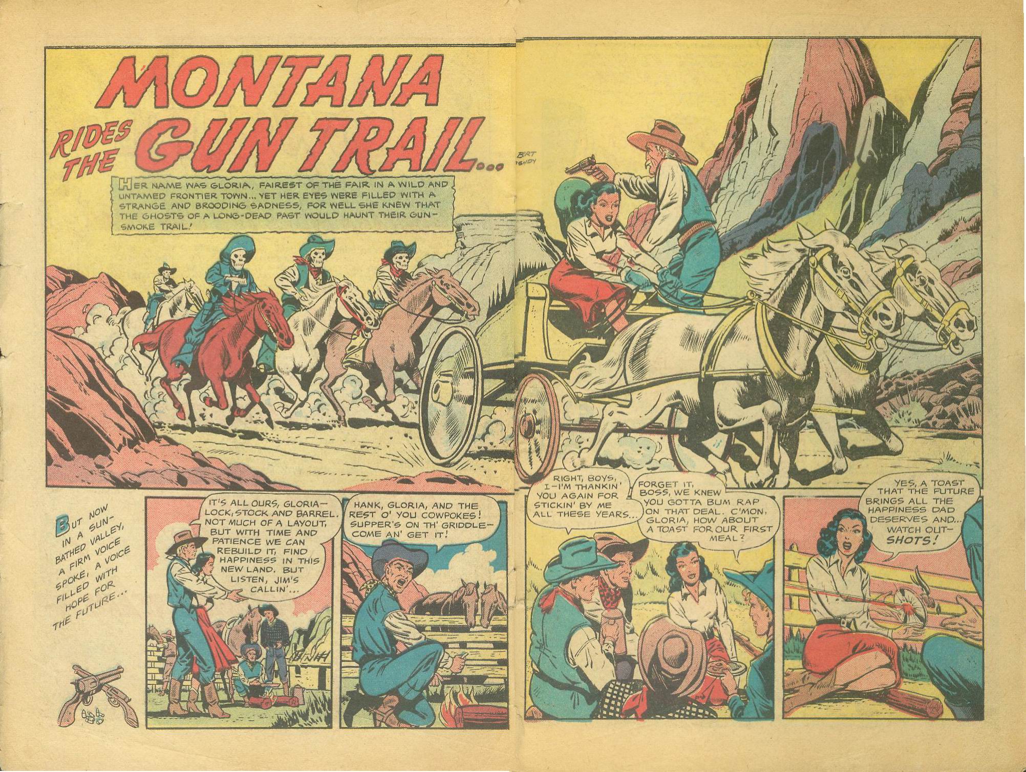 Read online Cowgirl Romances (1950) comic -  Issue #2 - 4