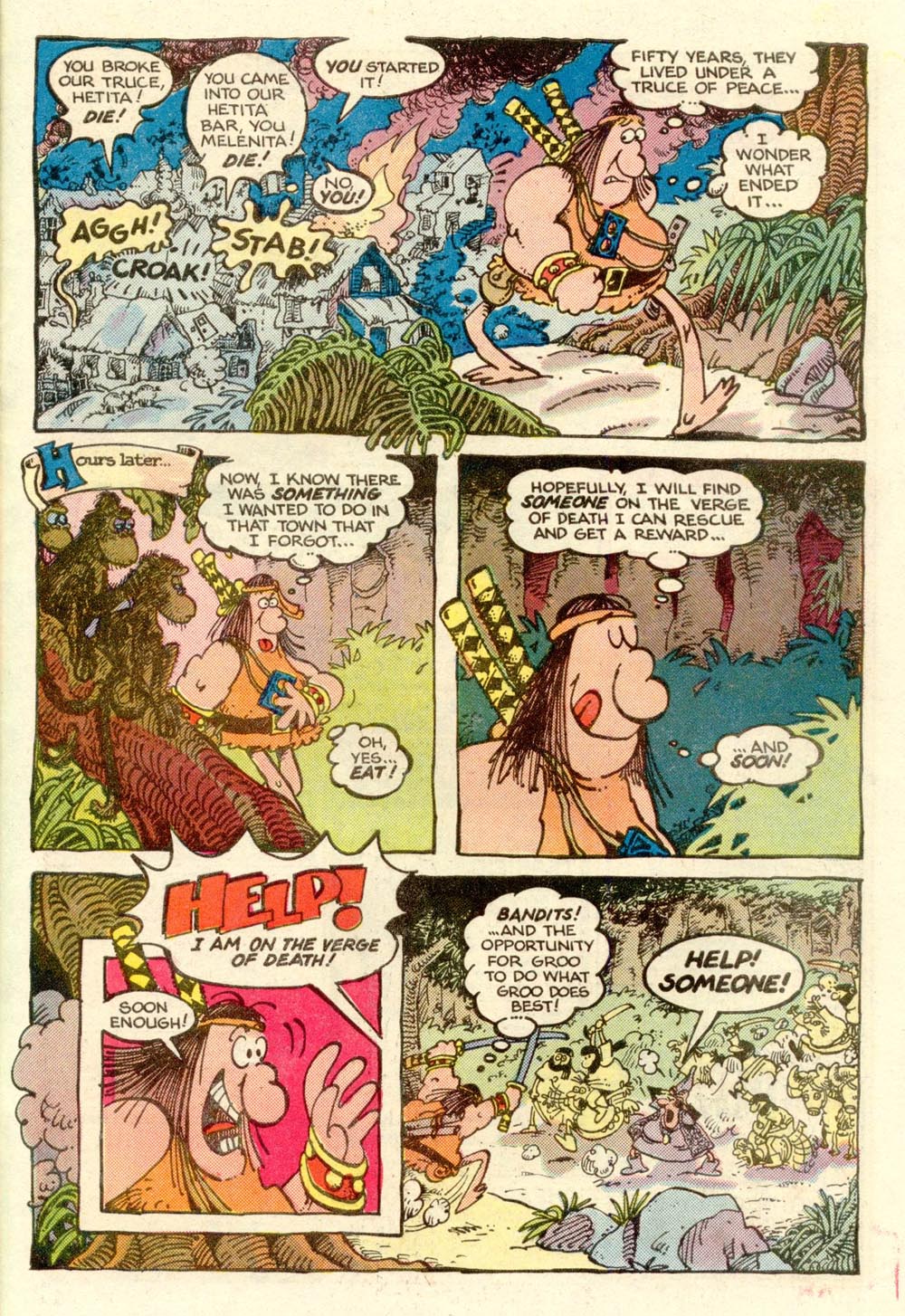 Read online Sergio Aragonés Groo the Wanderer comic -  Issue #3 - 19