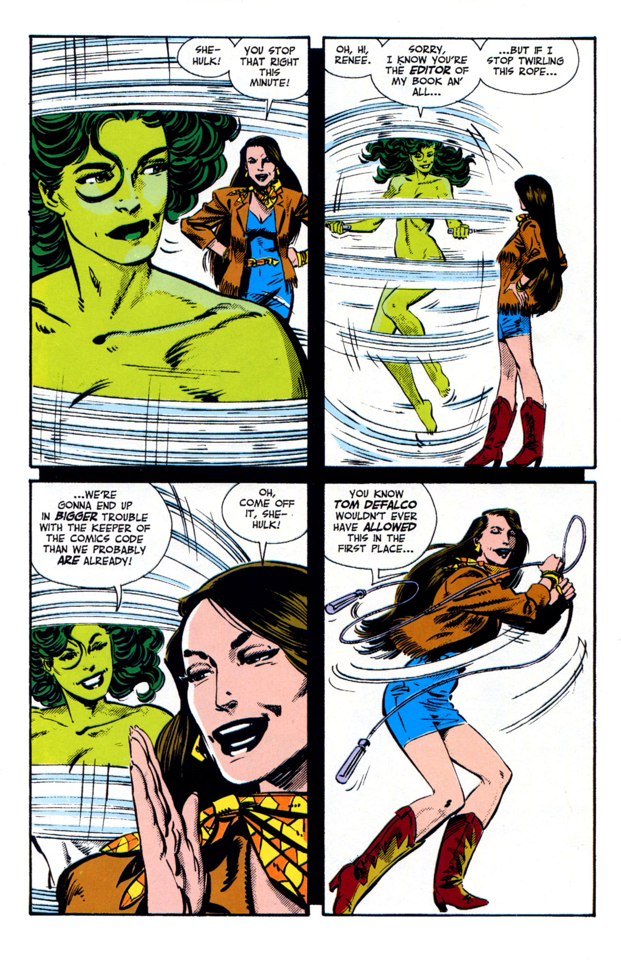 Read online She-Hulk Sensational comic -  Issue # Full - 58