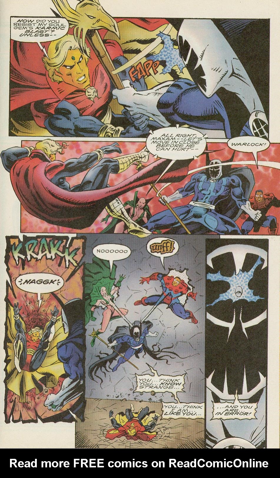 Read online Warlock and the Infinity Watch comic -  Issue #36 - 19