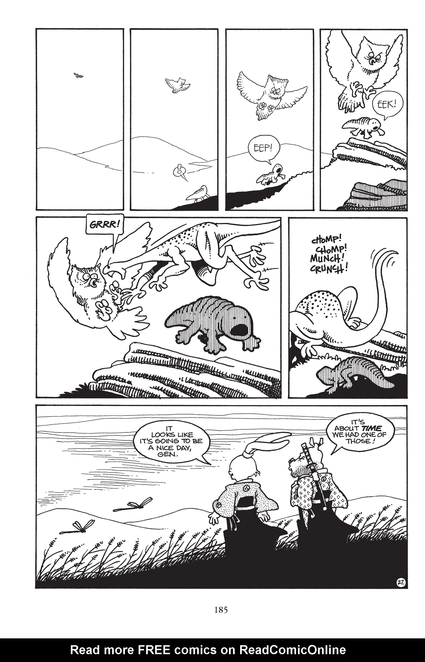 Read online Usagi Yojimbo (1987) comic -  Issue # _TPB 7 - 176