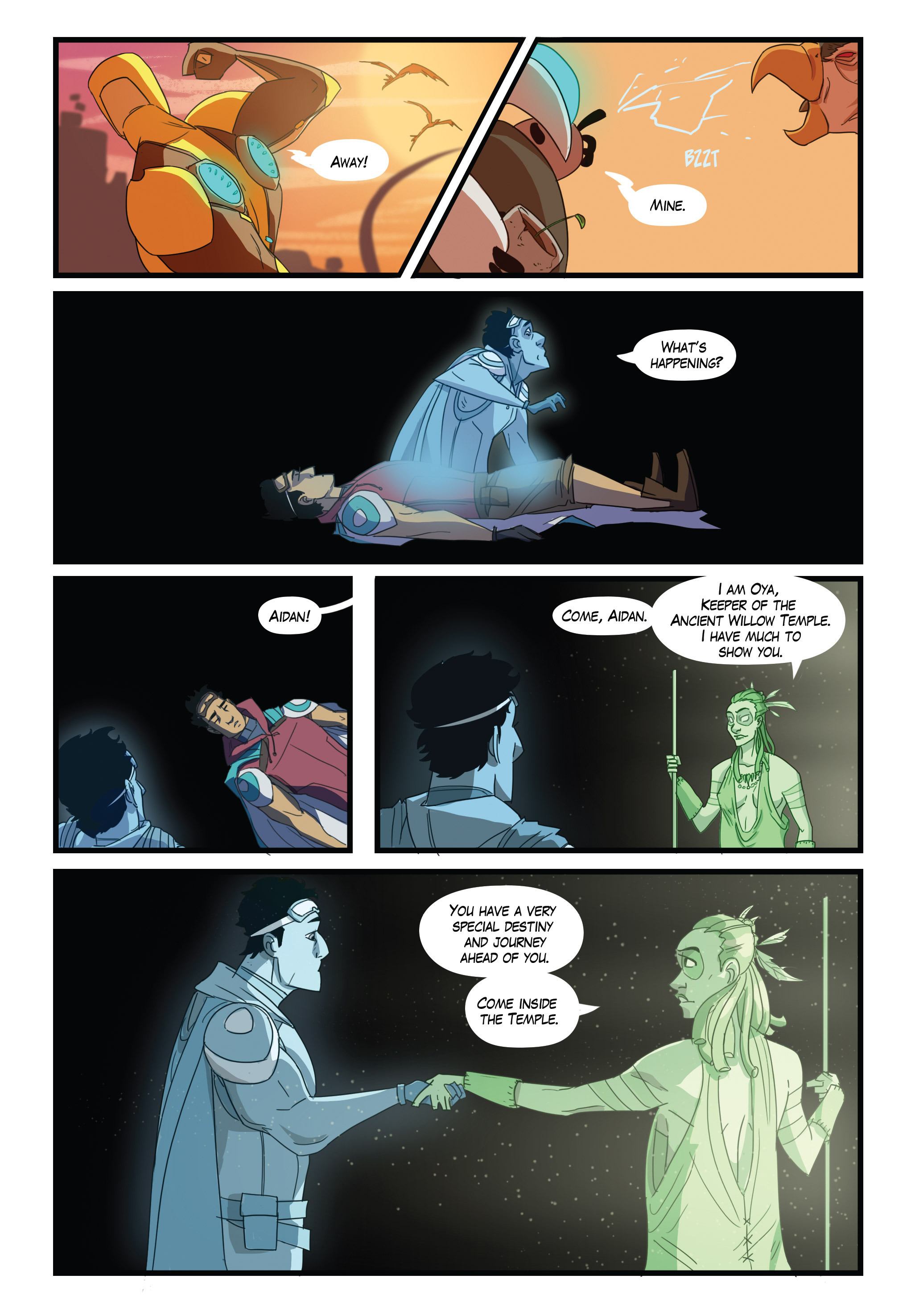 Read online Scavenger comic -  Issue #2 - 8