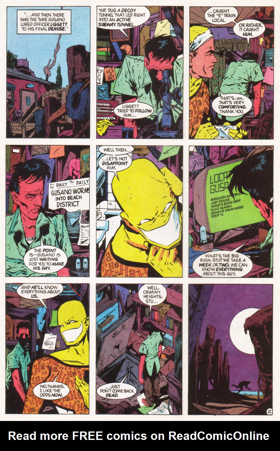 Read online Heckler comic -  Issue #1 - 13