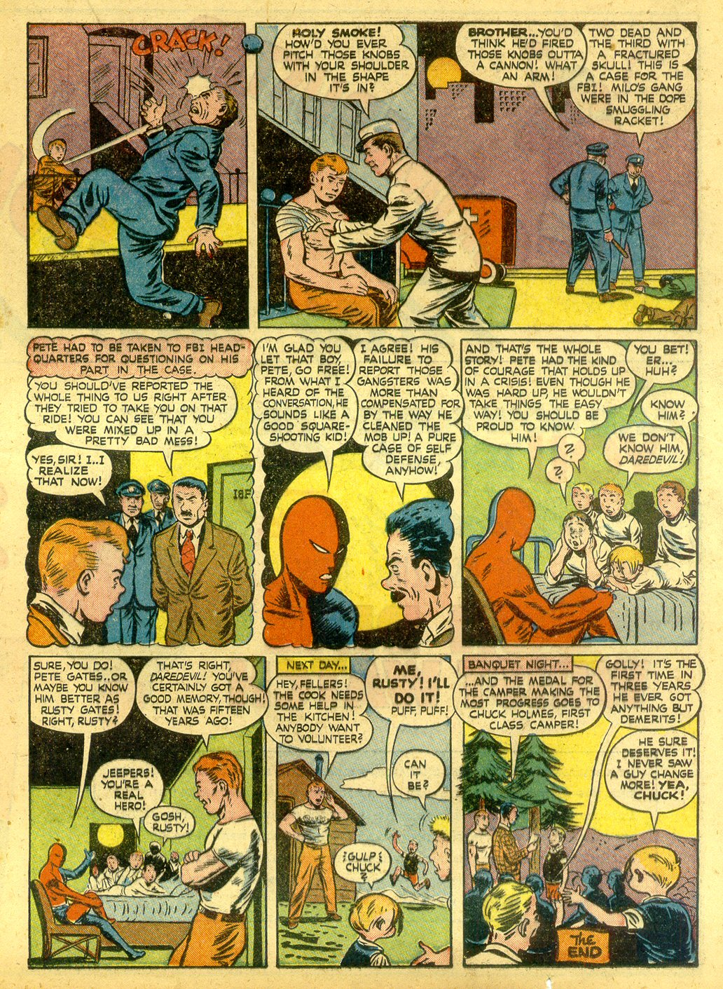 Read online Daredevil (1941) comic -  Issue #40 - 33