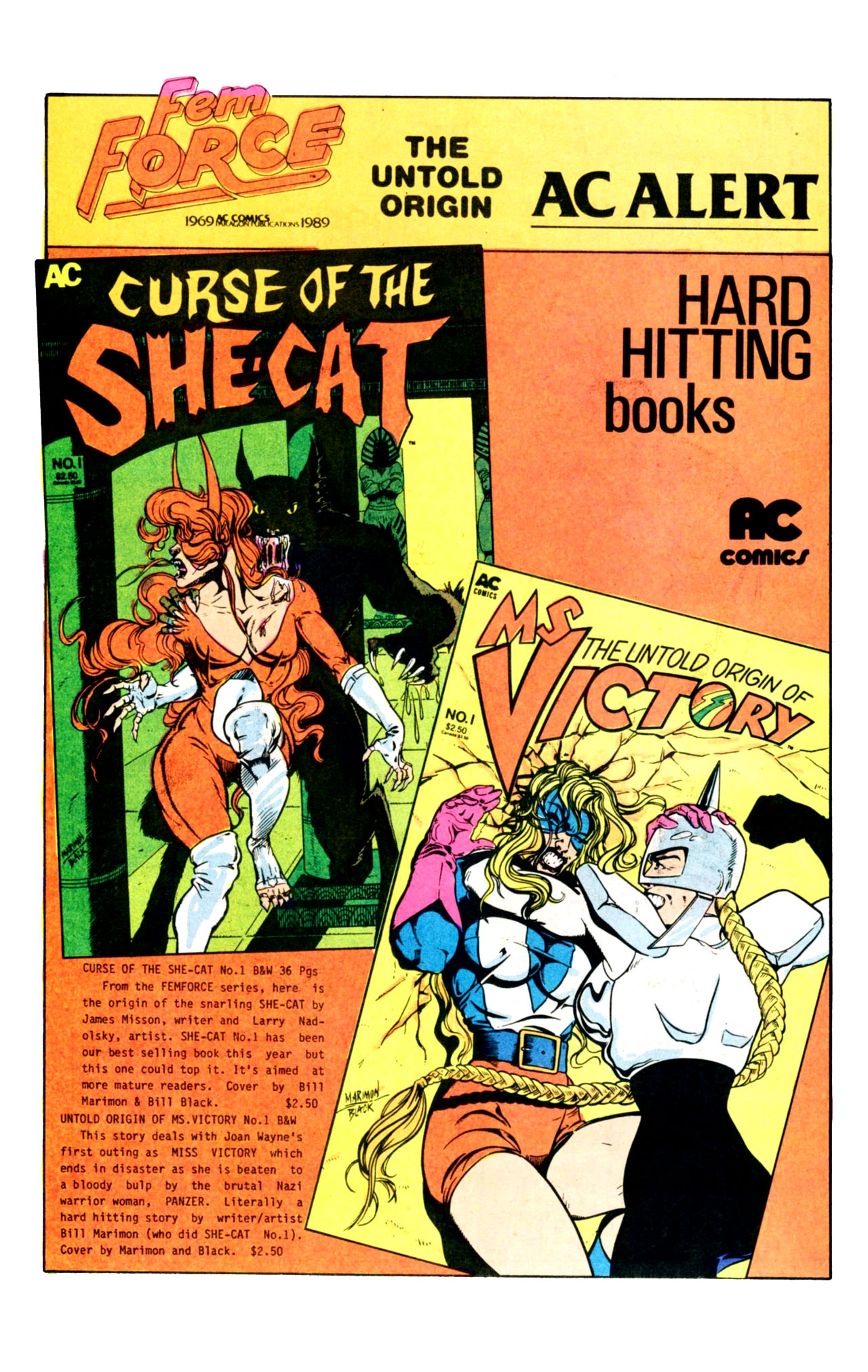 Read online Untold Origin of FemForce comic -  Issue # Full - 64